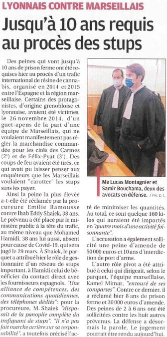 Jusqu'à 10 ans requis au procès des stups
