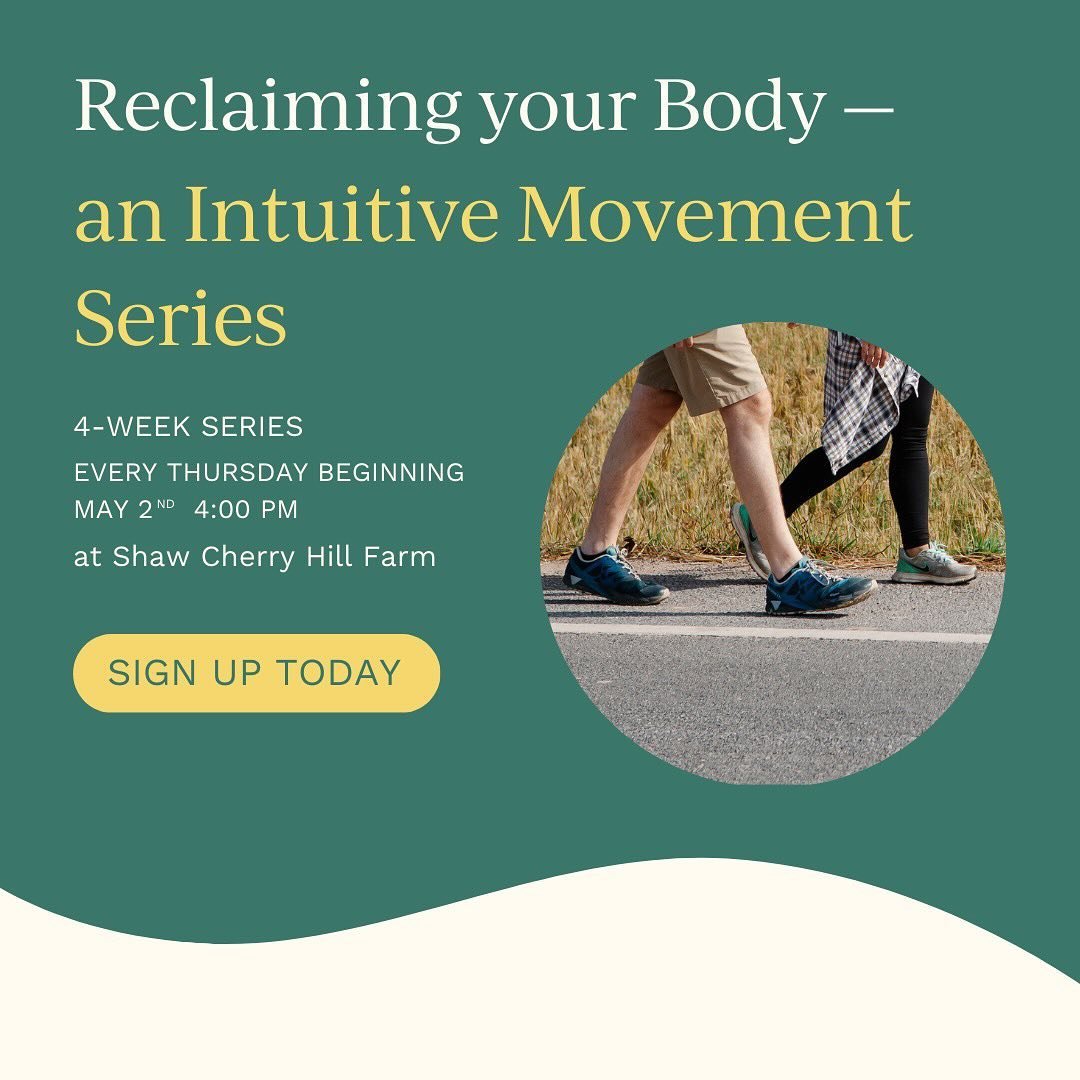 Dive into a journey of self-discovery with our new 4-week intuitive movement series: Reclaiming Your Body🌼🌲

Starting May 2nd, every Thursday at 4PM, we&rsquo;re bringing you a blend of pilates, yoga, mat conditioning, and serene soft hikes 🥾🧘 at