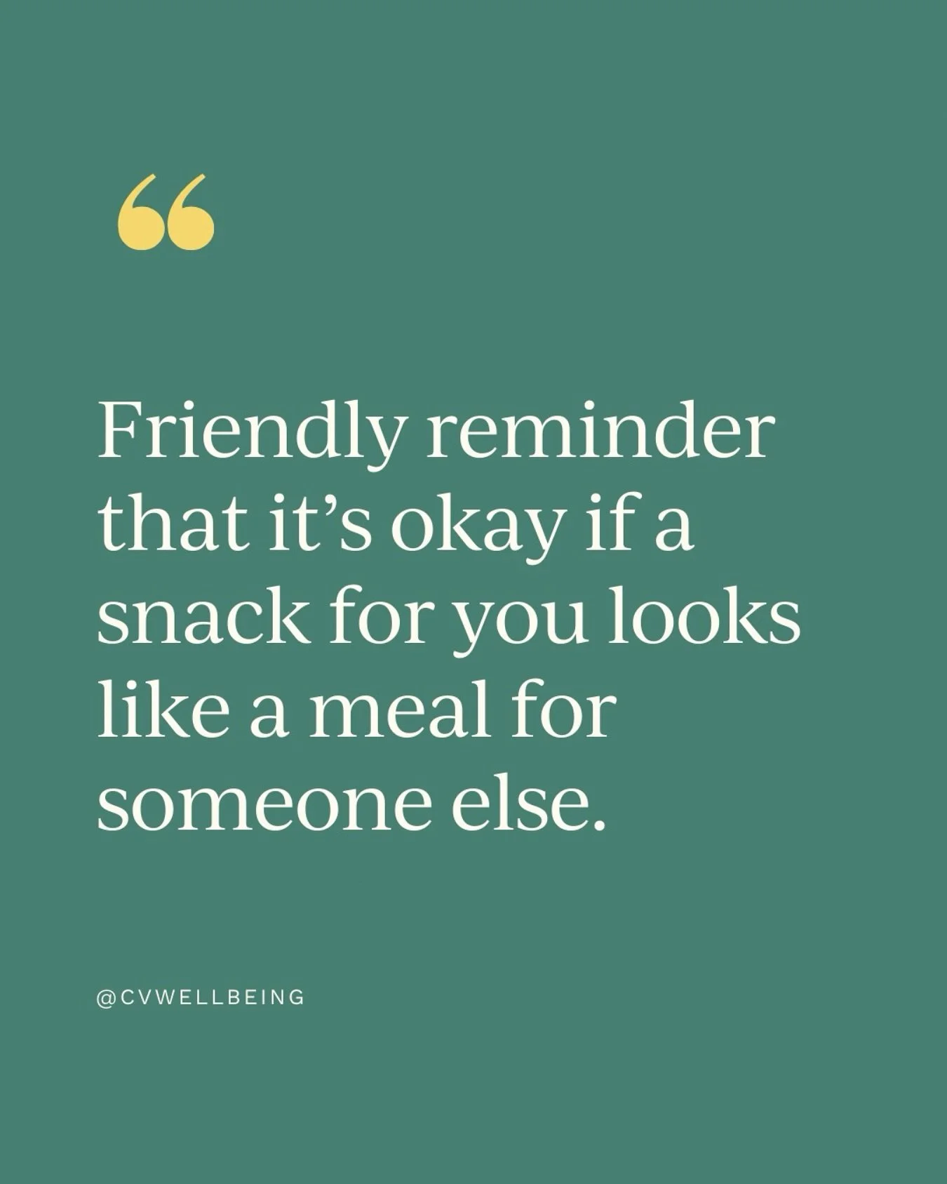 Snacks don&rsquo;t have to &ldquo;fit the rules.&rdquo; What fuels you is valid, no matter what it looks like.

#intuitiveeating #dietitian #nutrition #edrecoverywarrior