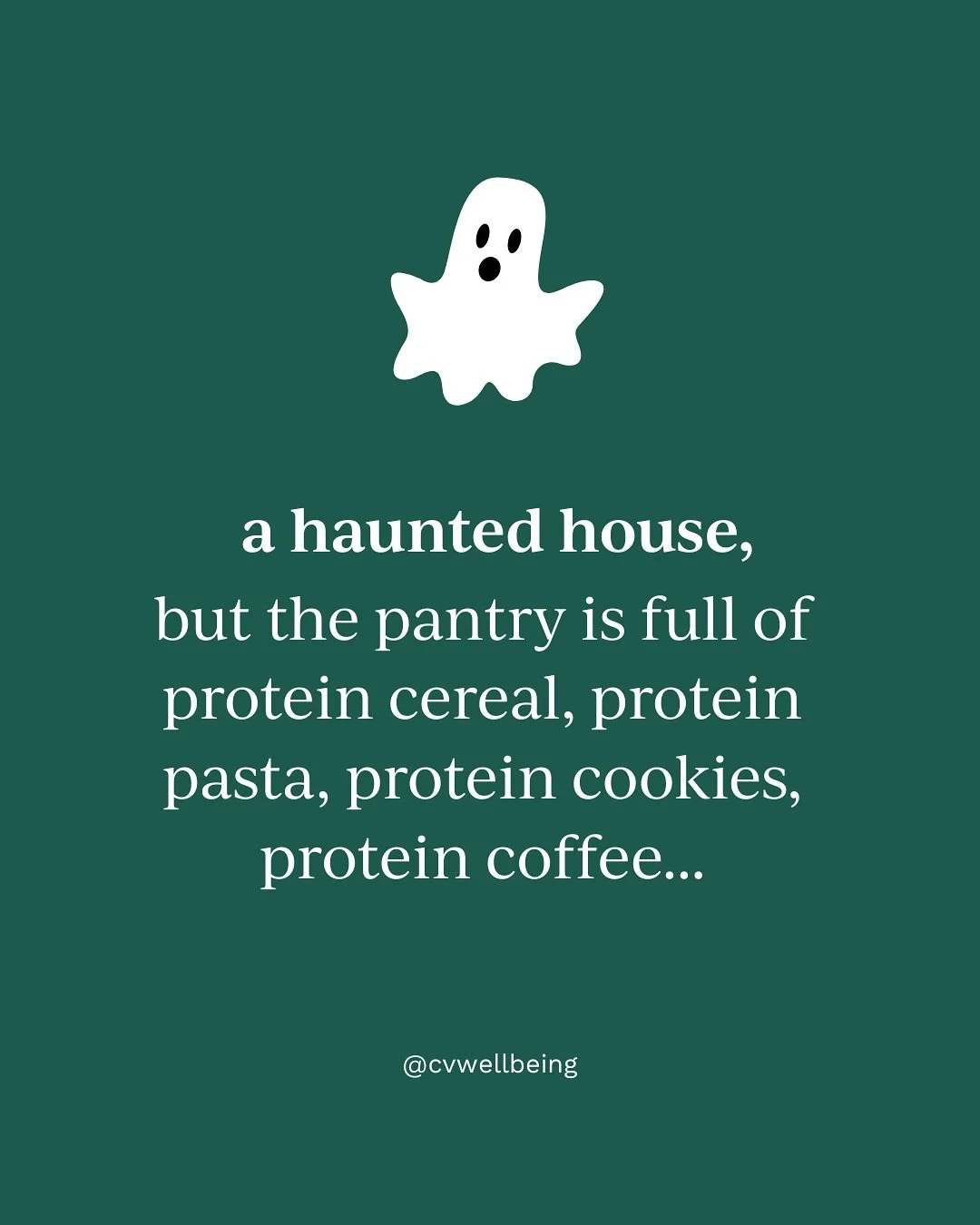👻 diet culture is the real haunted house 

here&rsquo;s to breaking free from the ghosts of food rules, guilt, and unsolicited advice!

#antidietculture #nutrition #haes