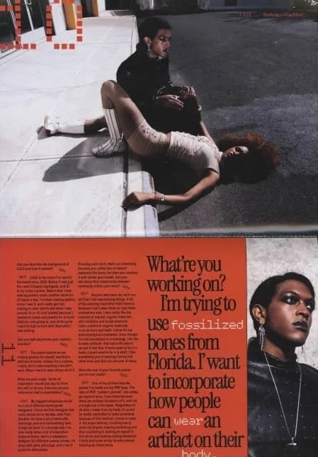 Imagery for Token Magazines "Body as a Machine". Sold at well known newstands such as Casa Magazines, and Iconic Magazines , both located in lower Manhattan.