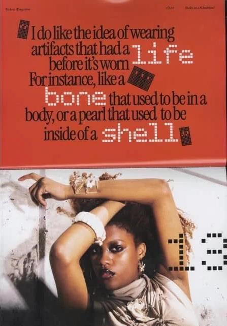 Imagery for Token Magazines "Body as a Machine". Sold at well known newstands such as Casa Magazines, and Iconic Magazines , both located in lower Manhattan.