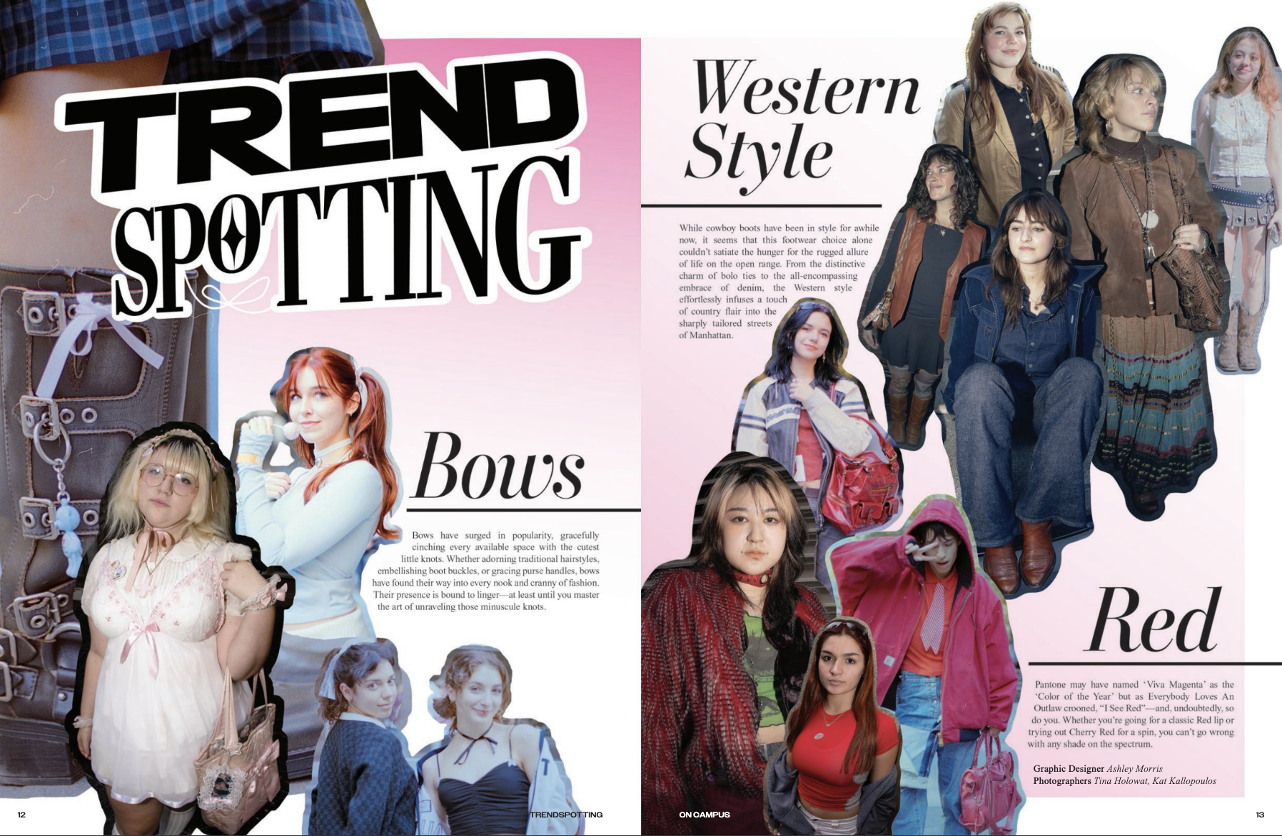 Imagery for Blush Magazine; Trend Spotting, The Rebirth Issue