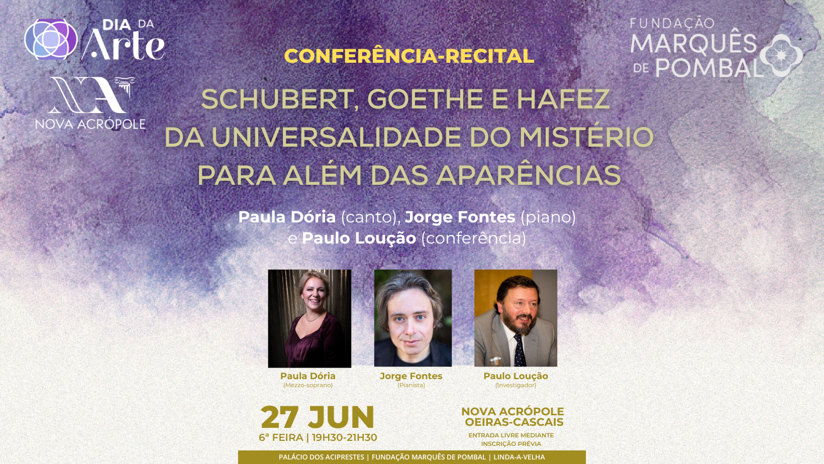 SCHUBERT, GOETHE E HAFEZ – DA UNIVERSALIDADE DO MISTÉRIO PARA ALÉM DAS APARÊNCIAS
