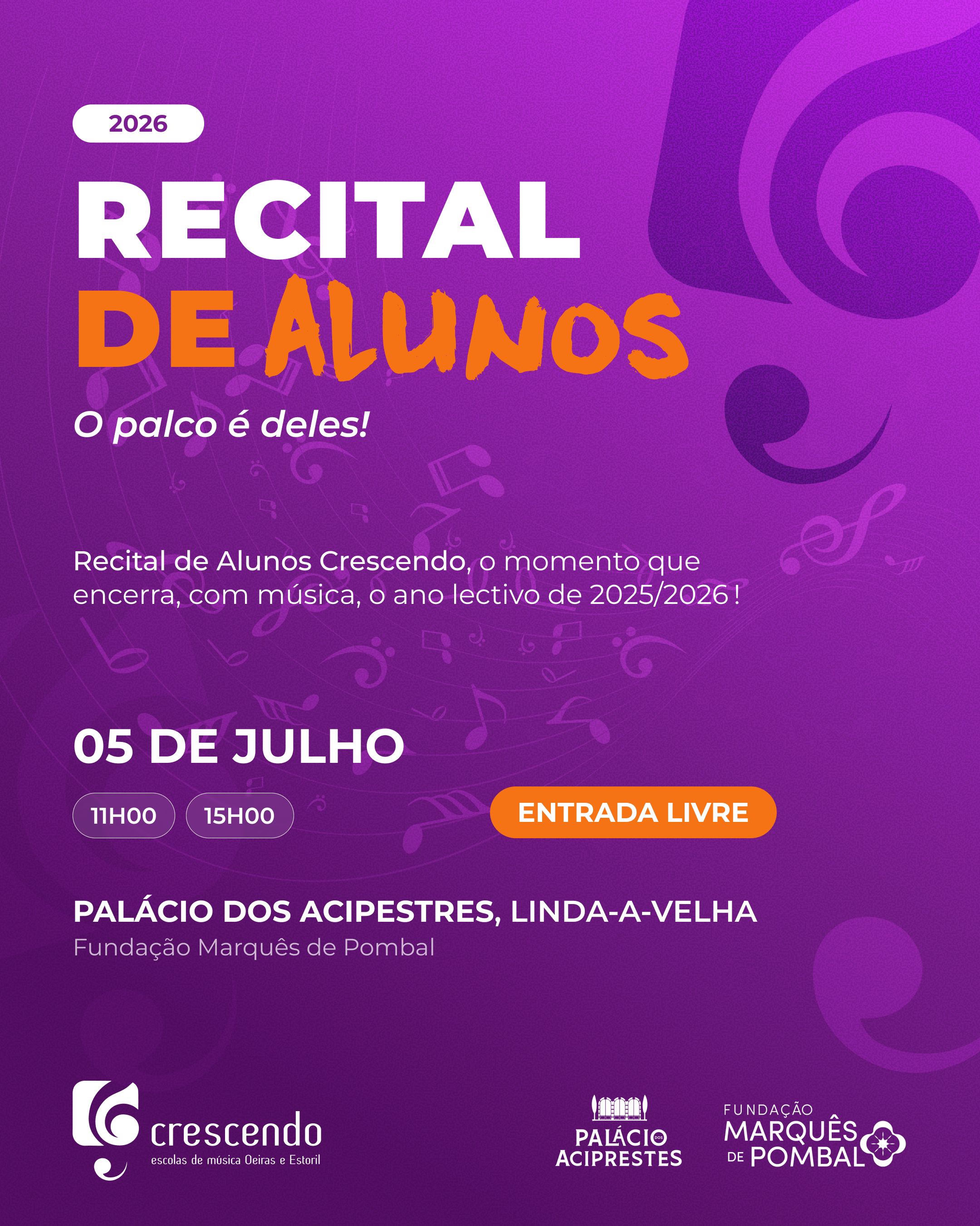  Recital de Alunos Crescendo