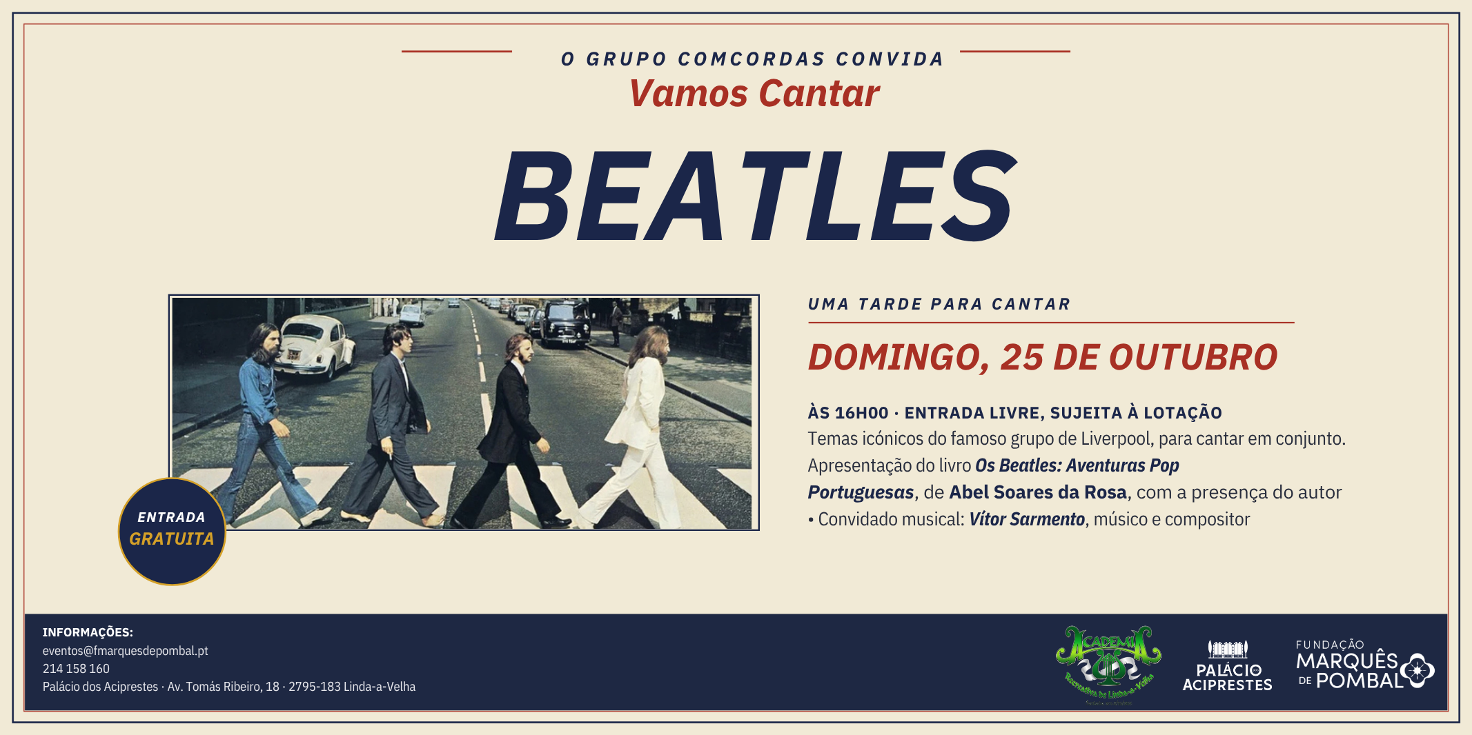 Vamos Cantar Beatles - Grupo Comcordas