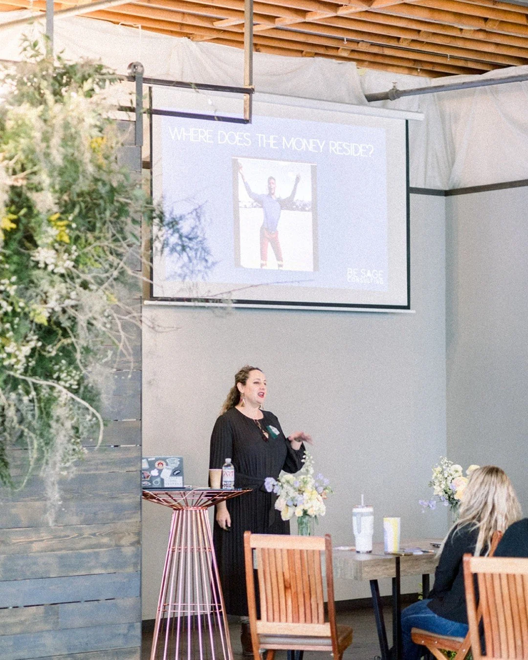 Making gorgeous designs is definitely the fun work of a floral designer, but the less pretty side is the work behind the flowers - working on one's business. Listening to top educators in the wedding world teach us how to better our business is also 