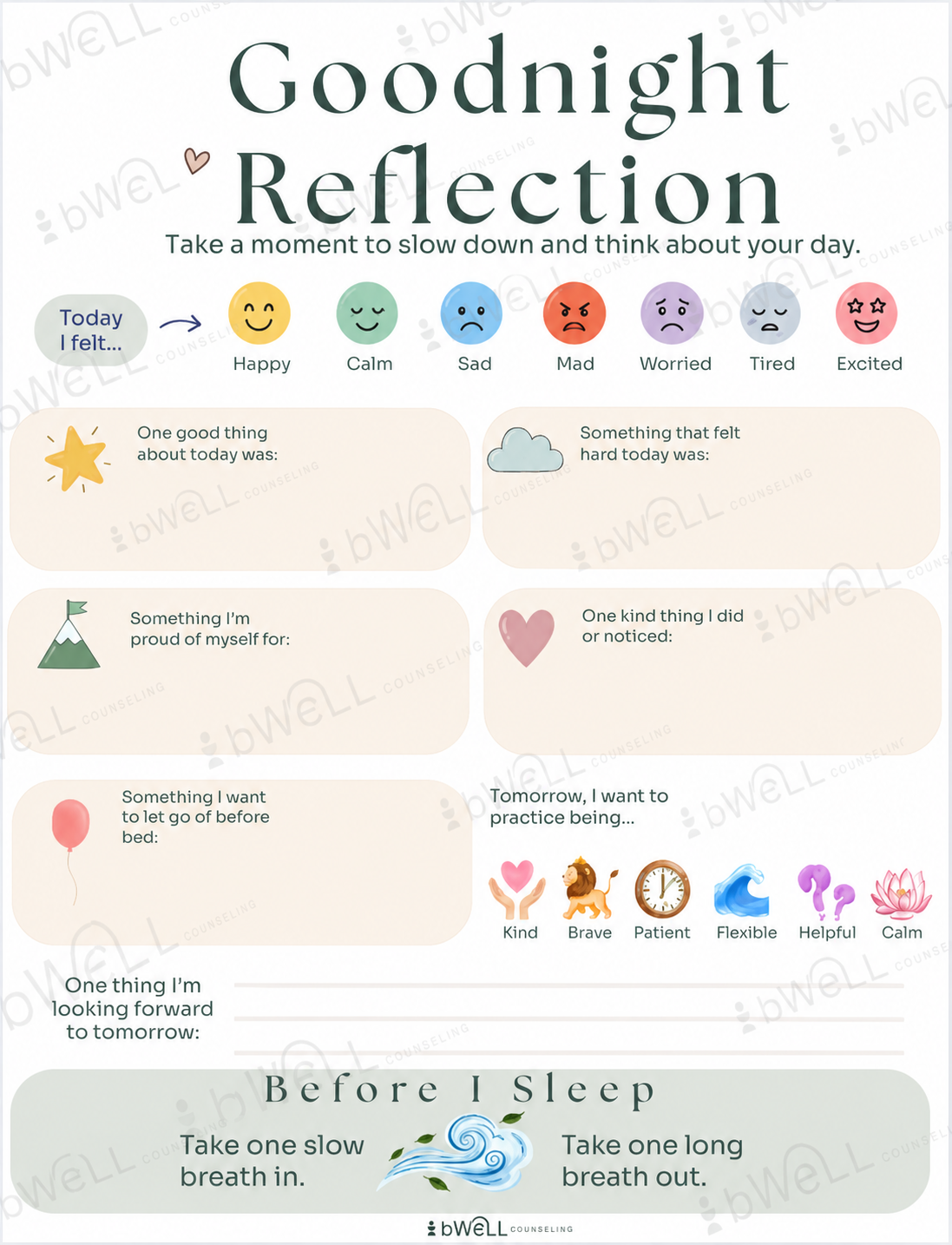 bWELL Logo Goodnight Reflection.png