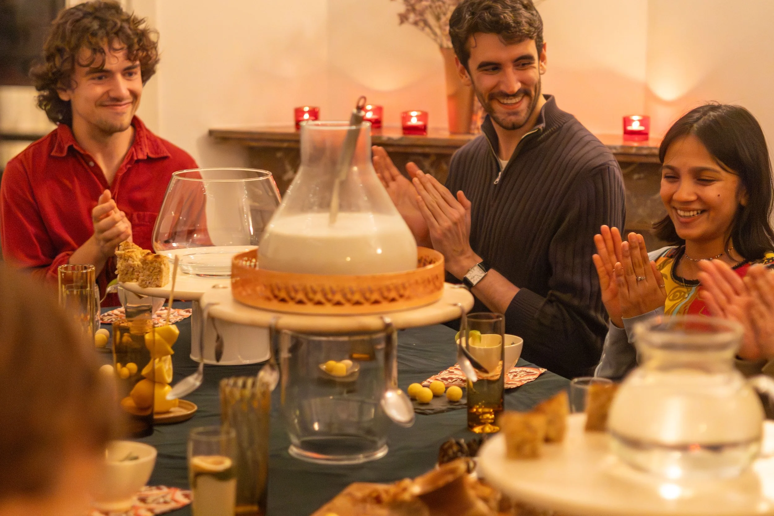 The Blue Kitchen Dinner Table