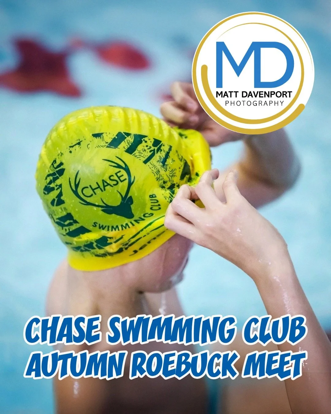 Excited to be photographing the @chaseswimclub Autumn Roebuck Meet this weekend! 

Wishing all the swimmers the best of luck &mdash; can&rsquo;t wait to capture the action! 🏊📸