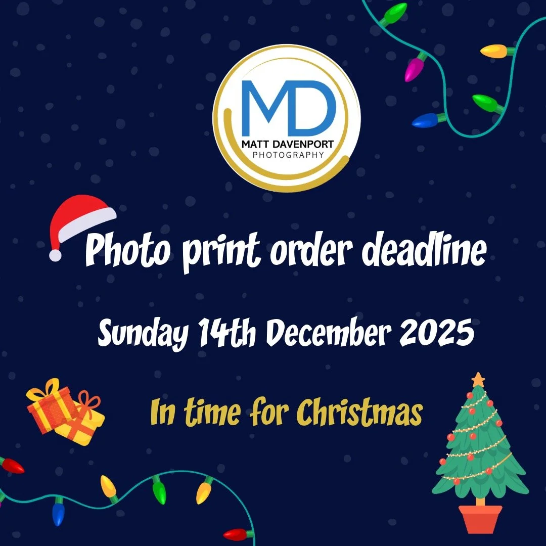 Photographic prints make a great Christmas present!
All of this year's albums are available in case you didn't have chance to make an order.
The lab will be accepting orders up to and including Sunday 14th December 2025 so that Santa has time to deli