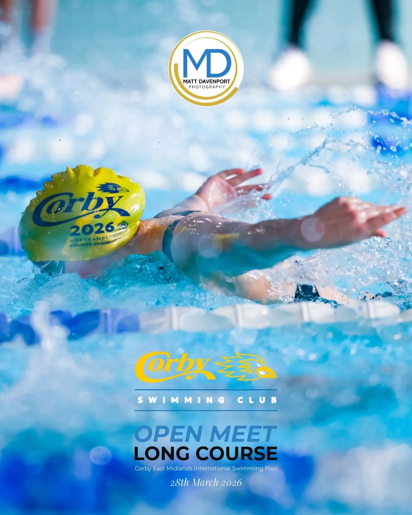 Looking forward to be back poolside at the @corby_asc Open Meet Long Course. 

Good luck to all of the swimmers competing this weekend!