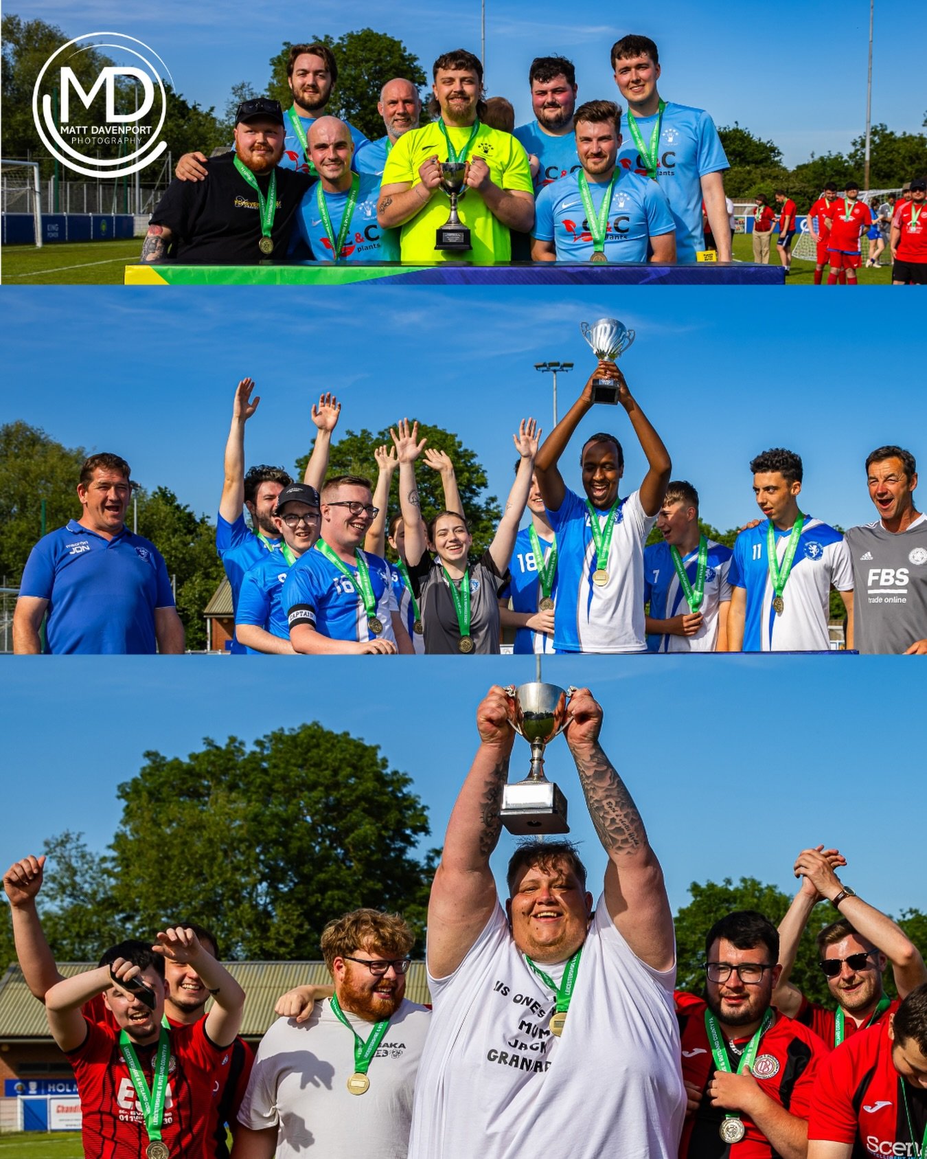 @leicsfa INCLUSIVE FINALS PHOTOS

What a fantastic way to end this year&rsquo;s county cup finals. All 6 sides endured the heat to put in brilliant performances. 

Congratulations to all of the teams that took part at Holmes Park and made this event 