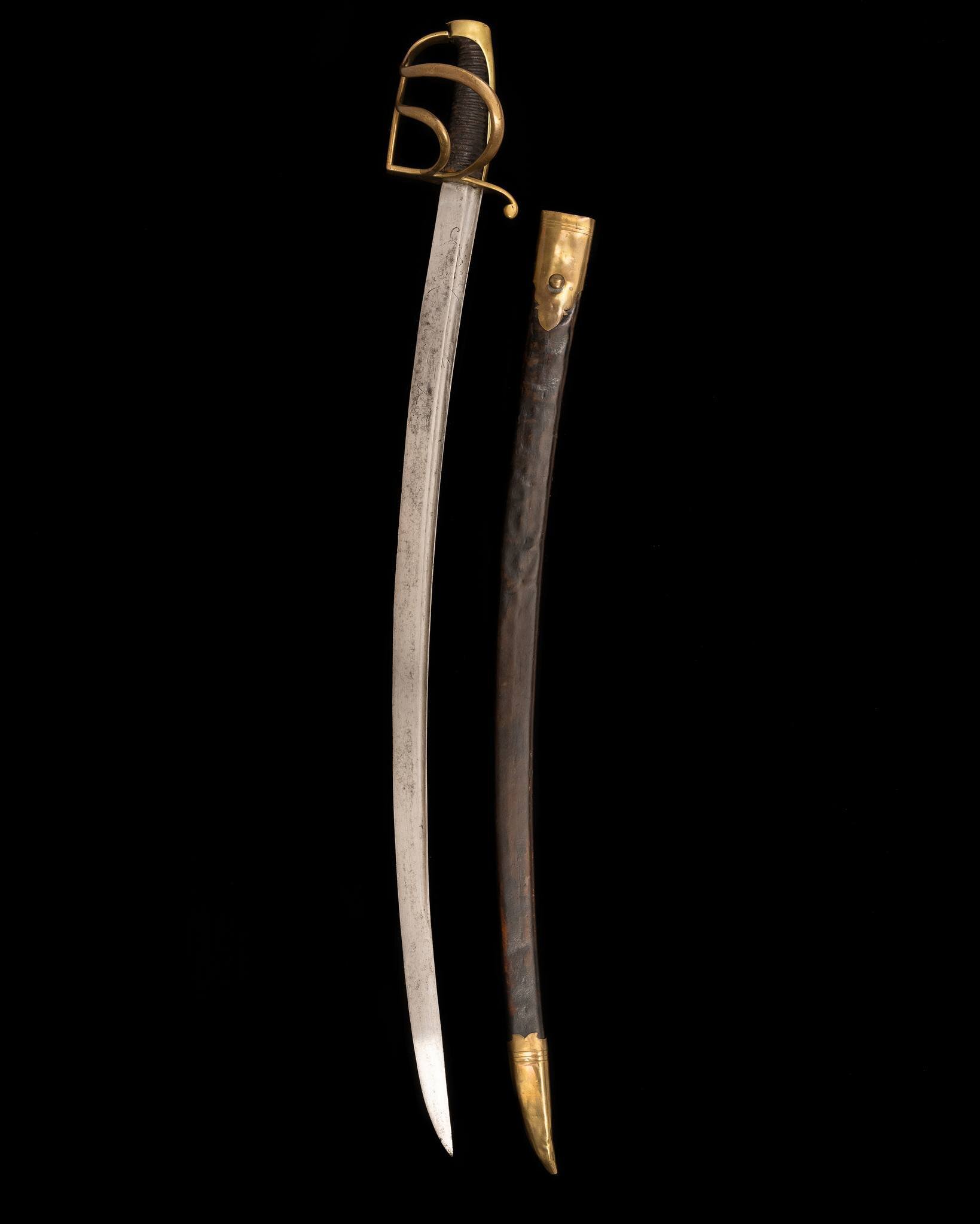 1788 &quot;Rumford&quot; style cavalry sabre

A Bavarian 1788 &quot;Rumford&quot; style cavalry sabre.  The blade shows clear evidence of service sharpening, and would have probably been made to order by a dragoon or an infantry officer. The bars sho