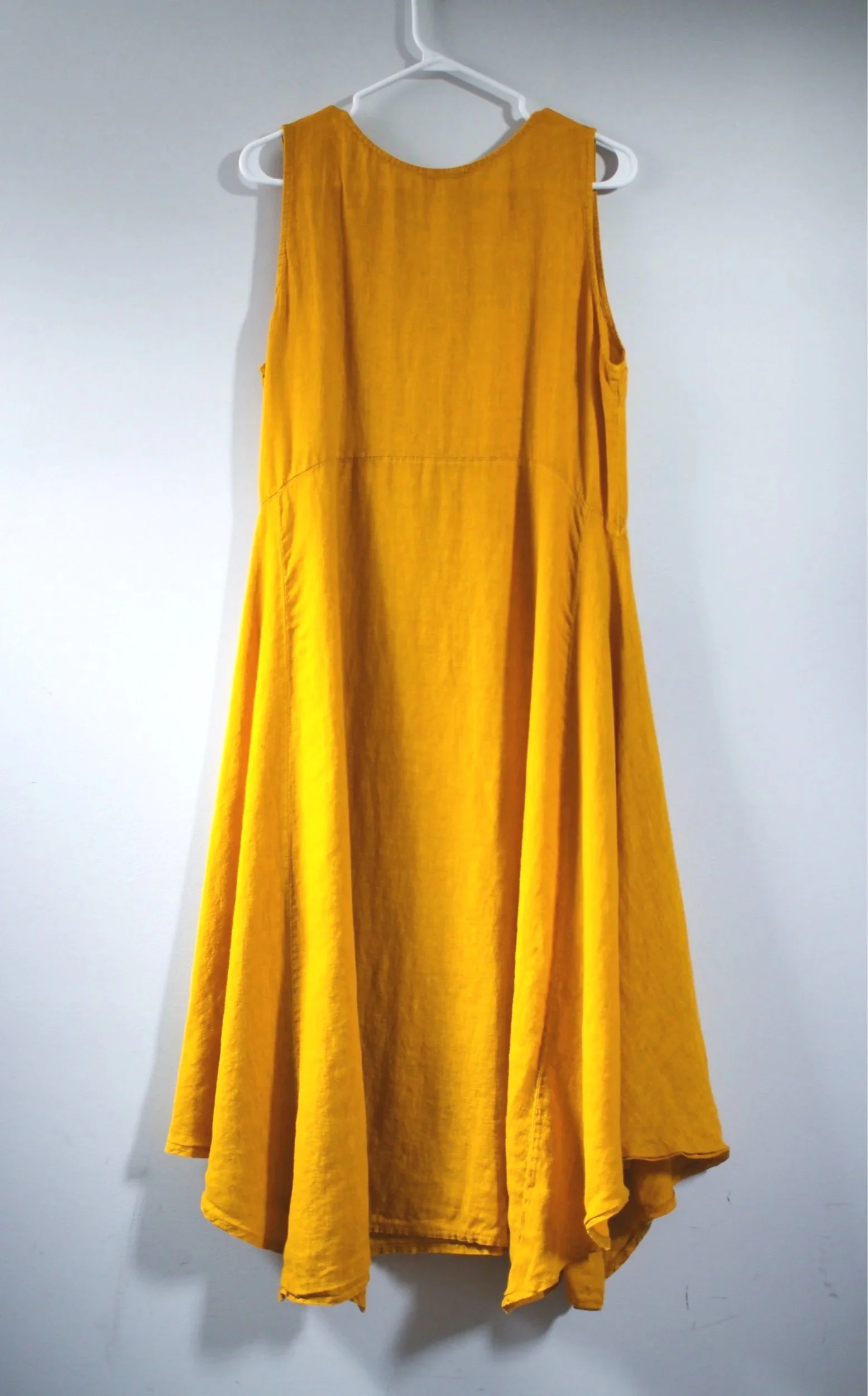 yellow maternity dress