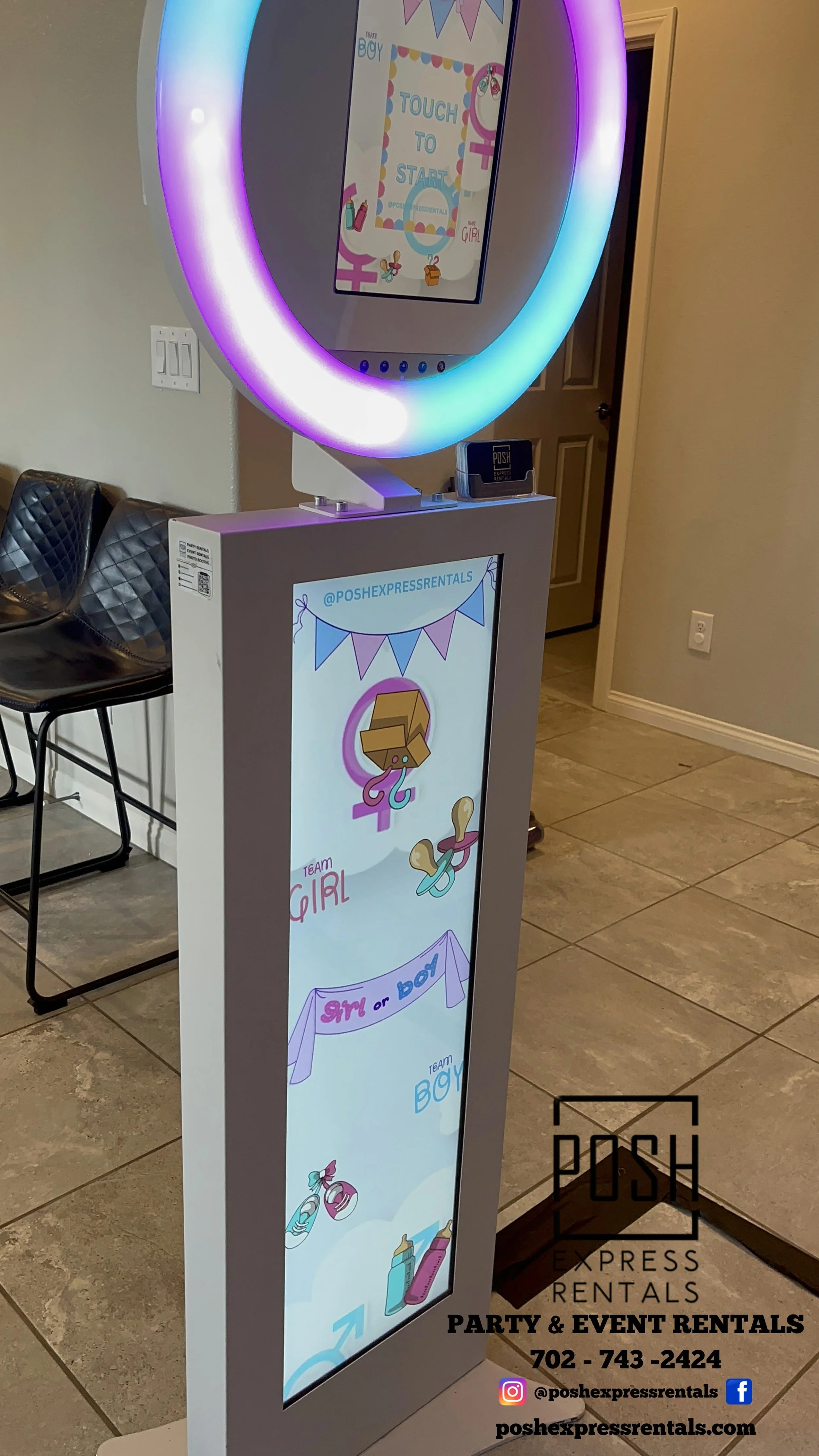 Posh Express Rentals in Las Vegas, Party Rentals, Event Rentals, Wedding Rentals, Photo Booth Rentals, Baby Shower Rentals, Event Rentals, Las Vegas Party Rentals