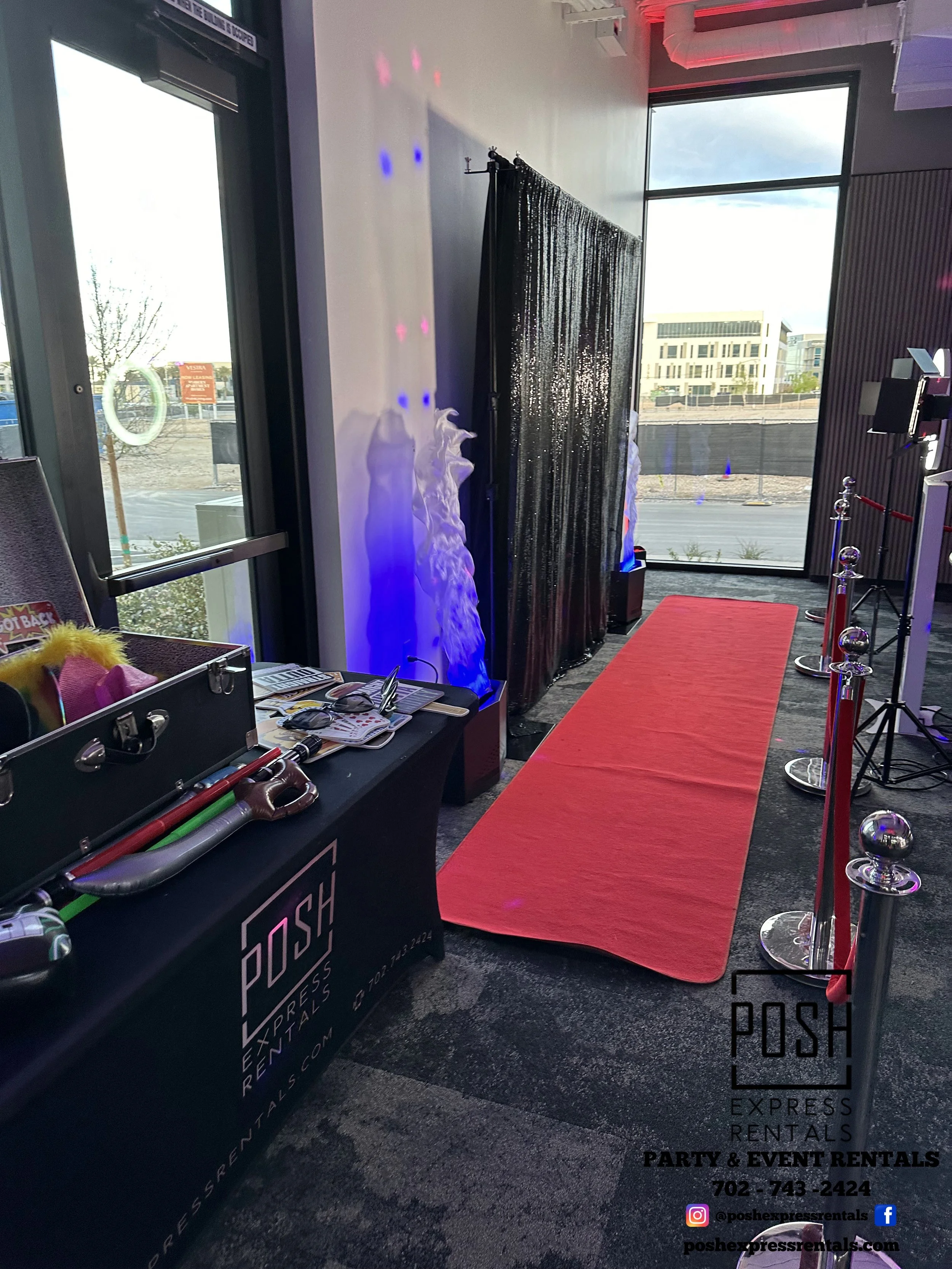 Posh Express Rentals in Las Vegas, Party Rentals, Event Rentals, Wedding Rentals, Photo Booth Rentals, Baby Shower Rentals, Event Rentals, Las Vegas Party Rentals
