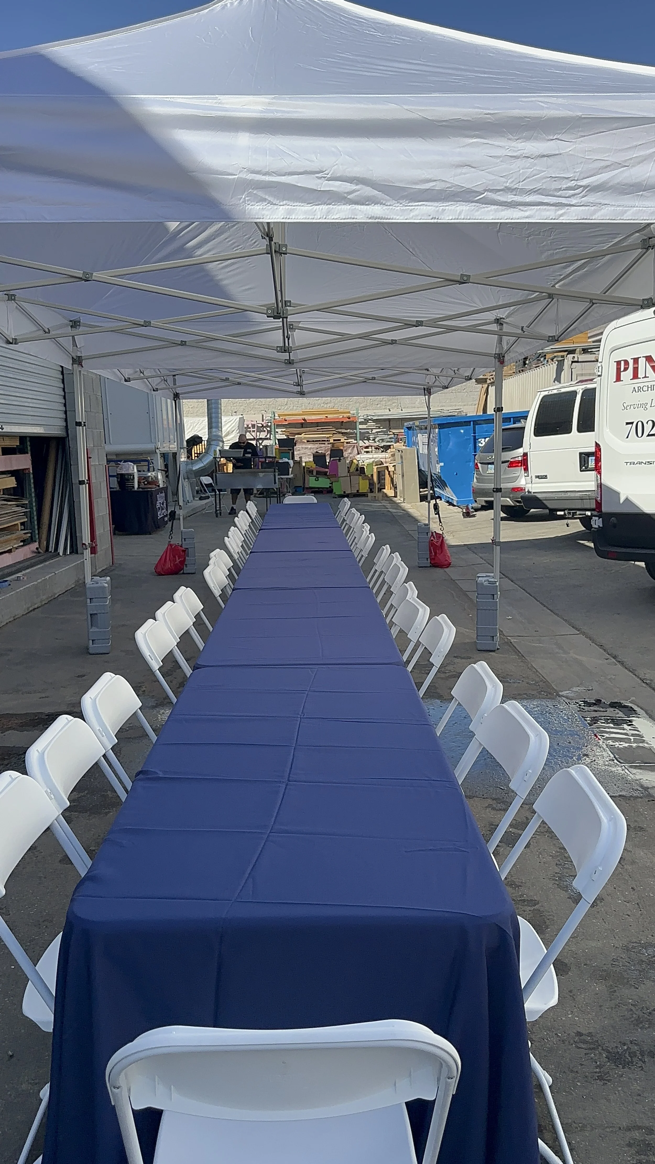 Elegant table linens for Las Vegas wedding, corporate and party rentals - premium event table décor services