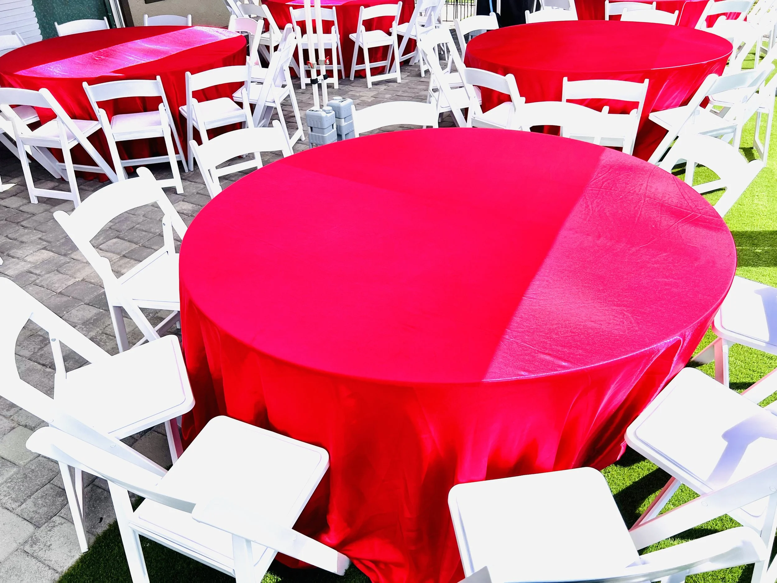 Table Rentals Chair Rentals Posh Express Rentals Las Vegas