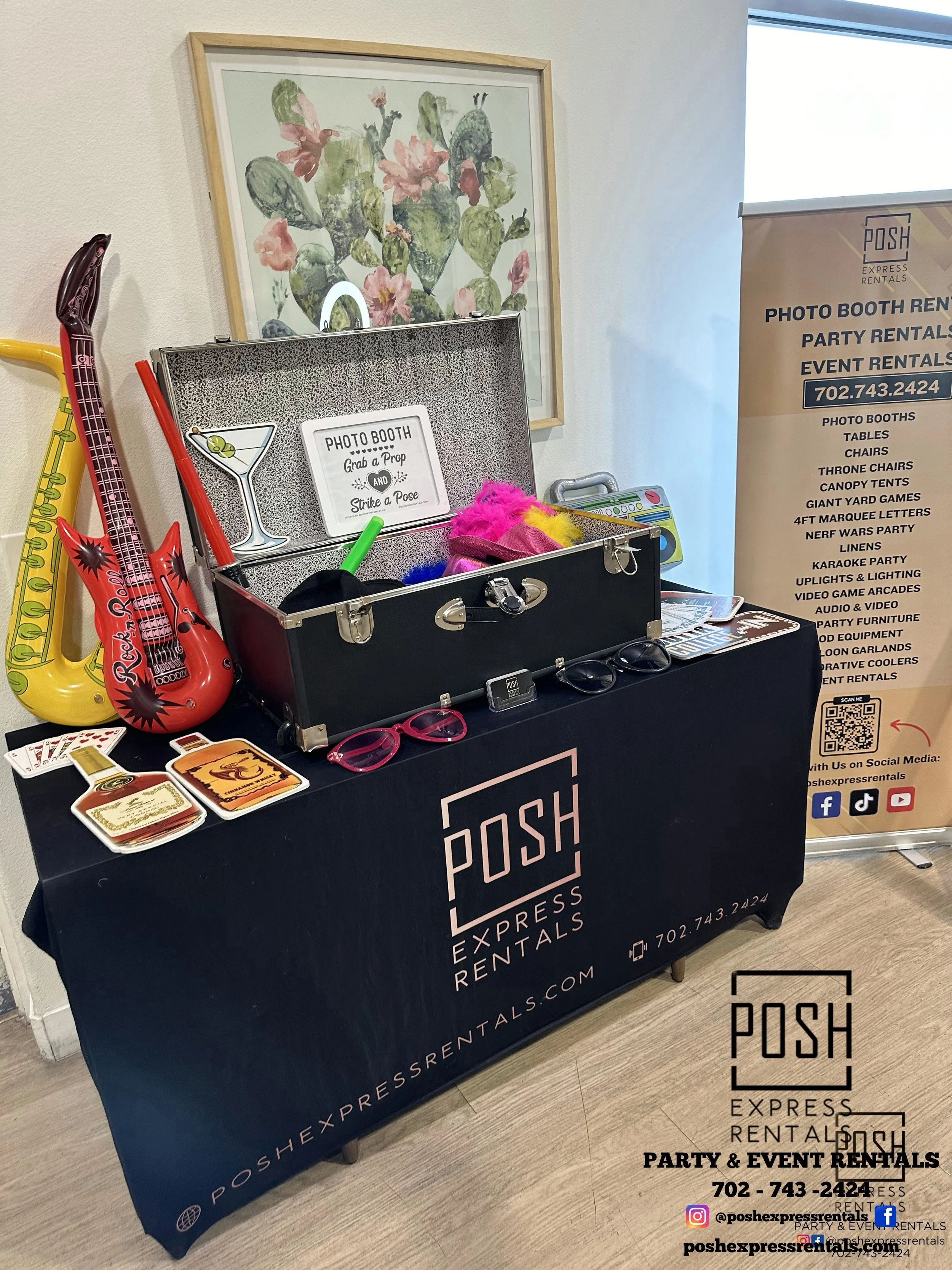 Posh Express Rentals in Las Vegas, Party Rentals, Event Rentals, Wedding Rentals, Photo Booth Rentals, Baby Shower Rentals, Event Rentals, Las Vegas Party Rentals