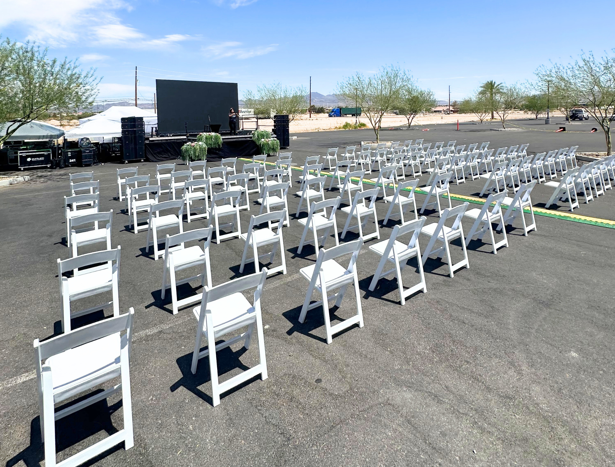 Concert Chair Rentals - Corporate Event Seating Solutions