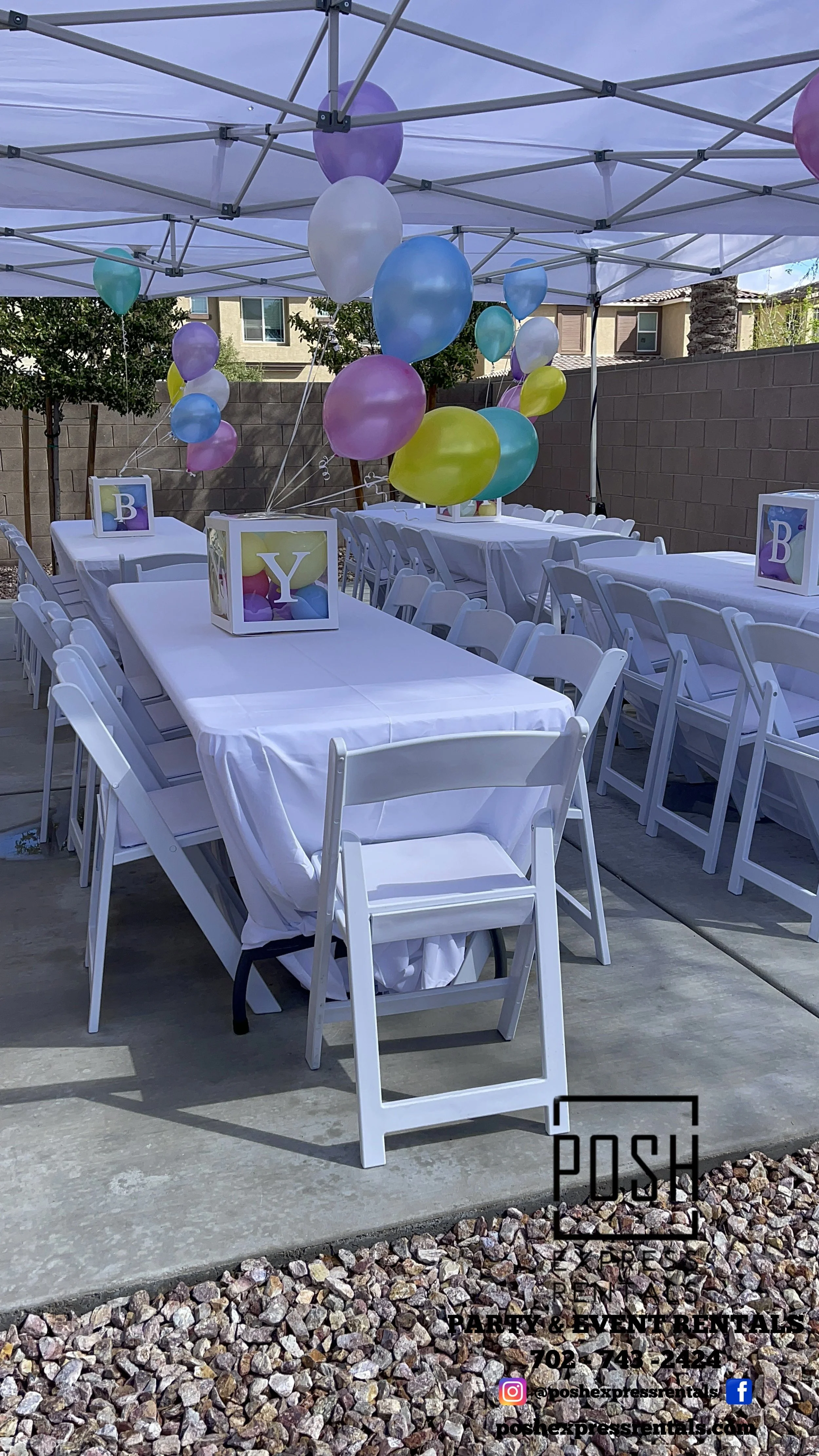 Posh Express Rentals in Las Vegas, Party Rentals, Event Rentals, Wedding Rentals, Photo Booth Rentals, Baby Shower Rentals, Event Rentals, Las Vegas Party Rentals