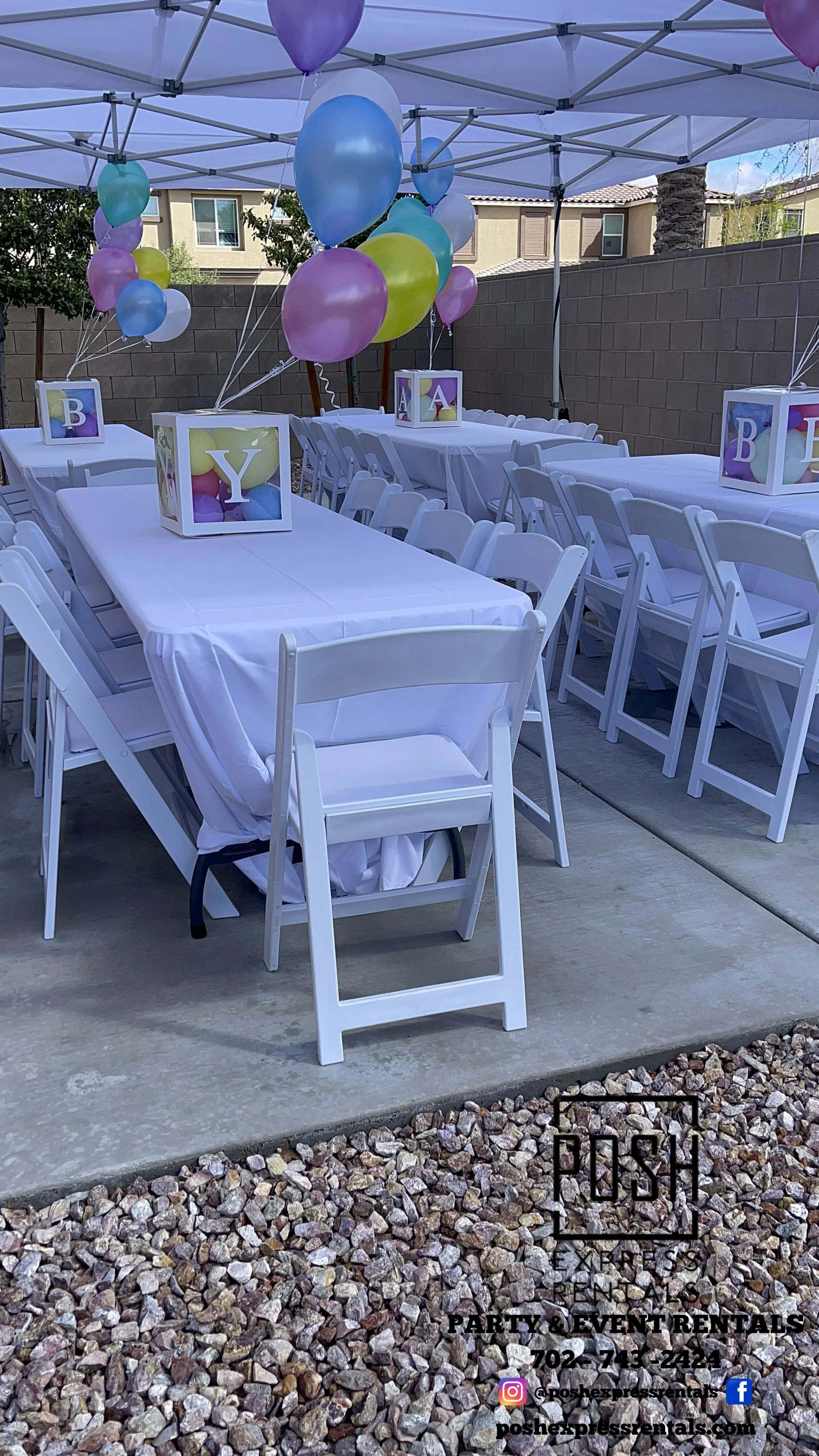 Posh Express Rentals in Las Vegas, Party Rentals, Event Rentals, Wedding Rentals, Photo Booth Rentals, Baby Shower Rentals, Event Rentals, Las Vegas Party Rentals