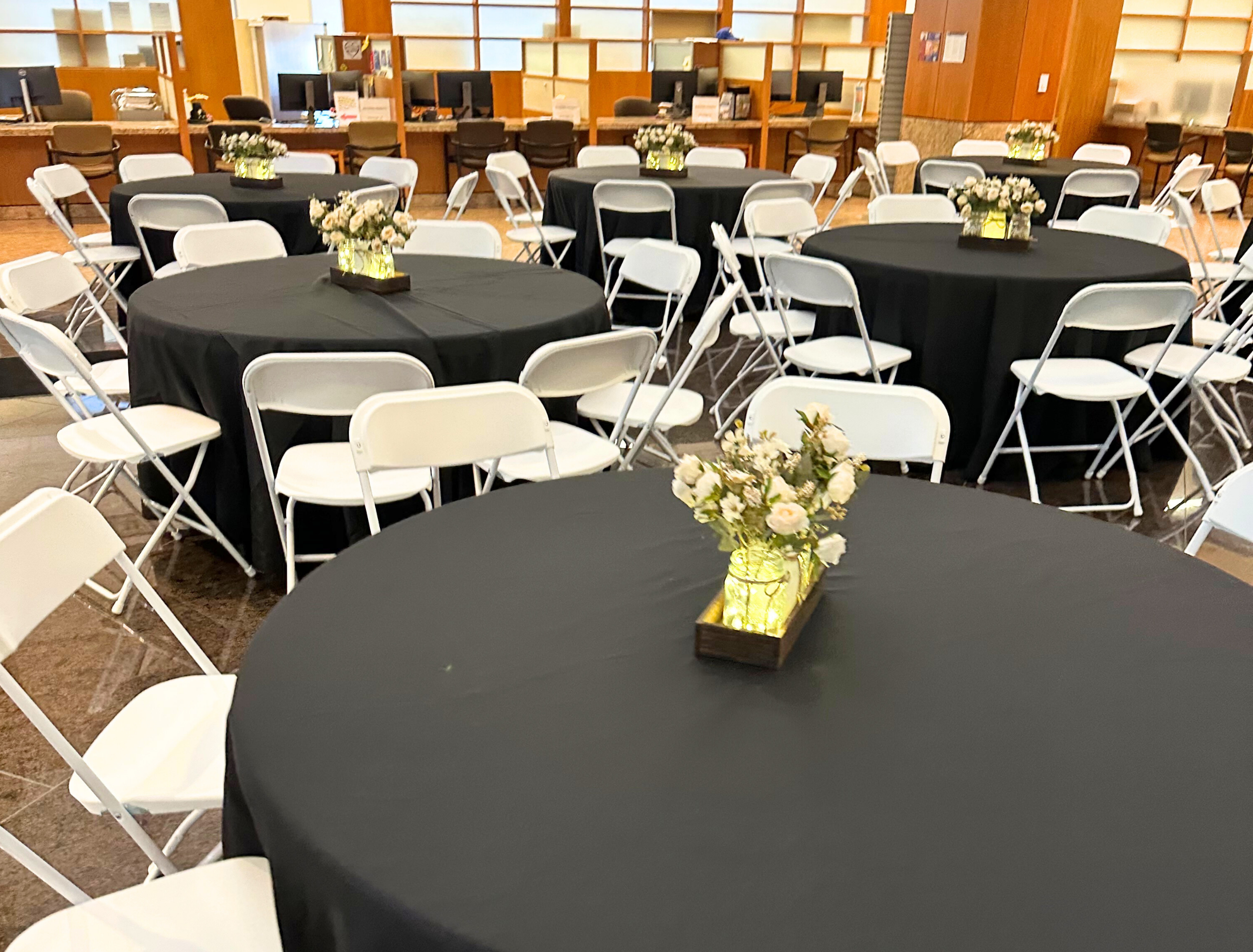 Corporate Event Rentals - Tables, Chairs & Linen Rentals