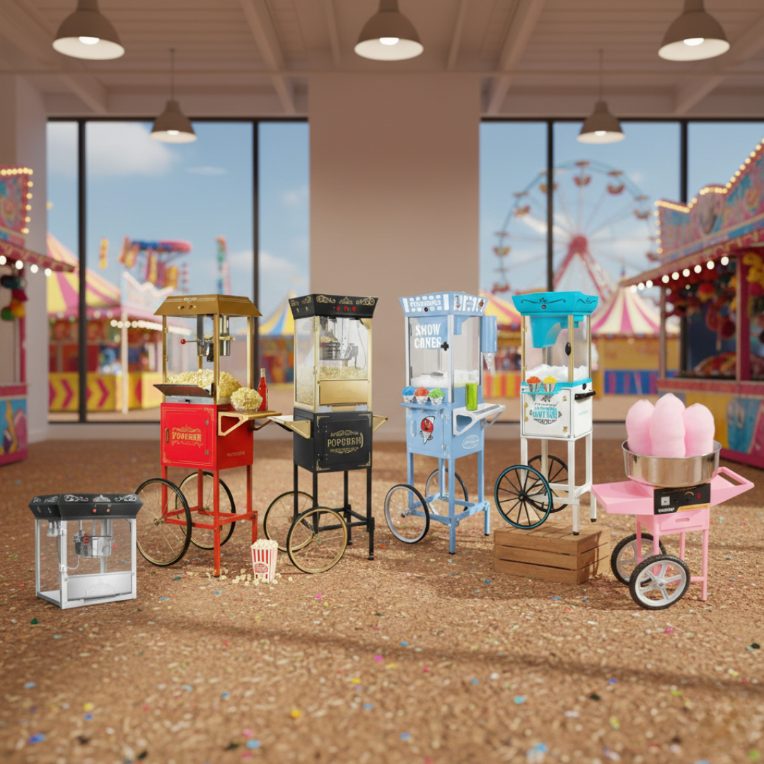 Concession equipment and food machine rentals in Las Vegas