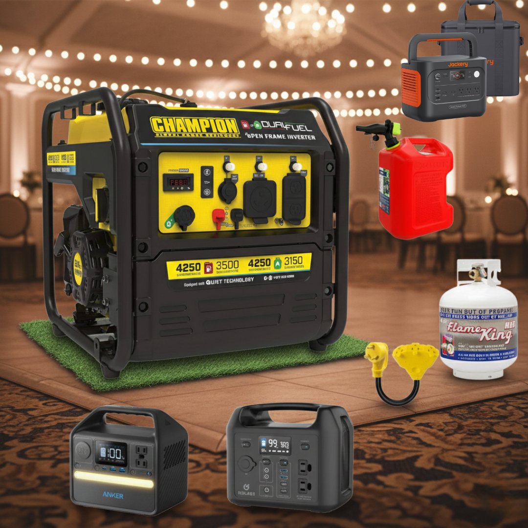 Portable generators and event power station rentals in Las Vegas
