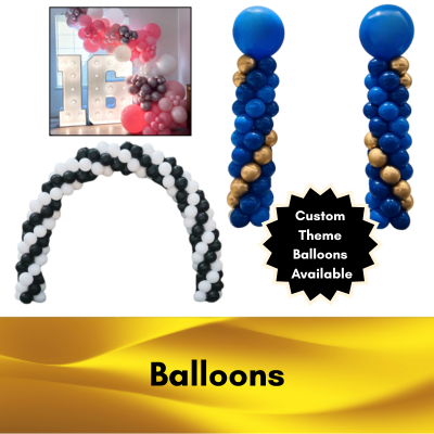 Balloon Services in Las Vegas | Balloon Columns | Balloon Arches | Marquee Balloons