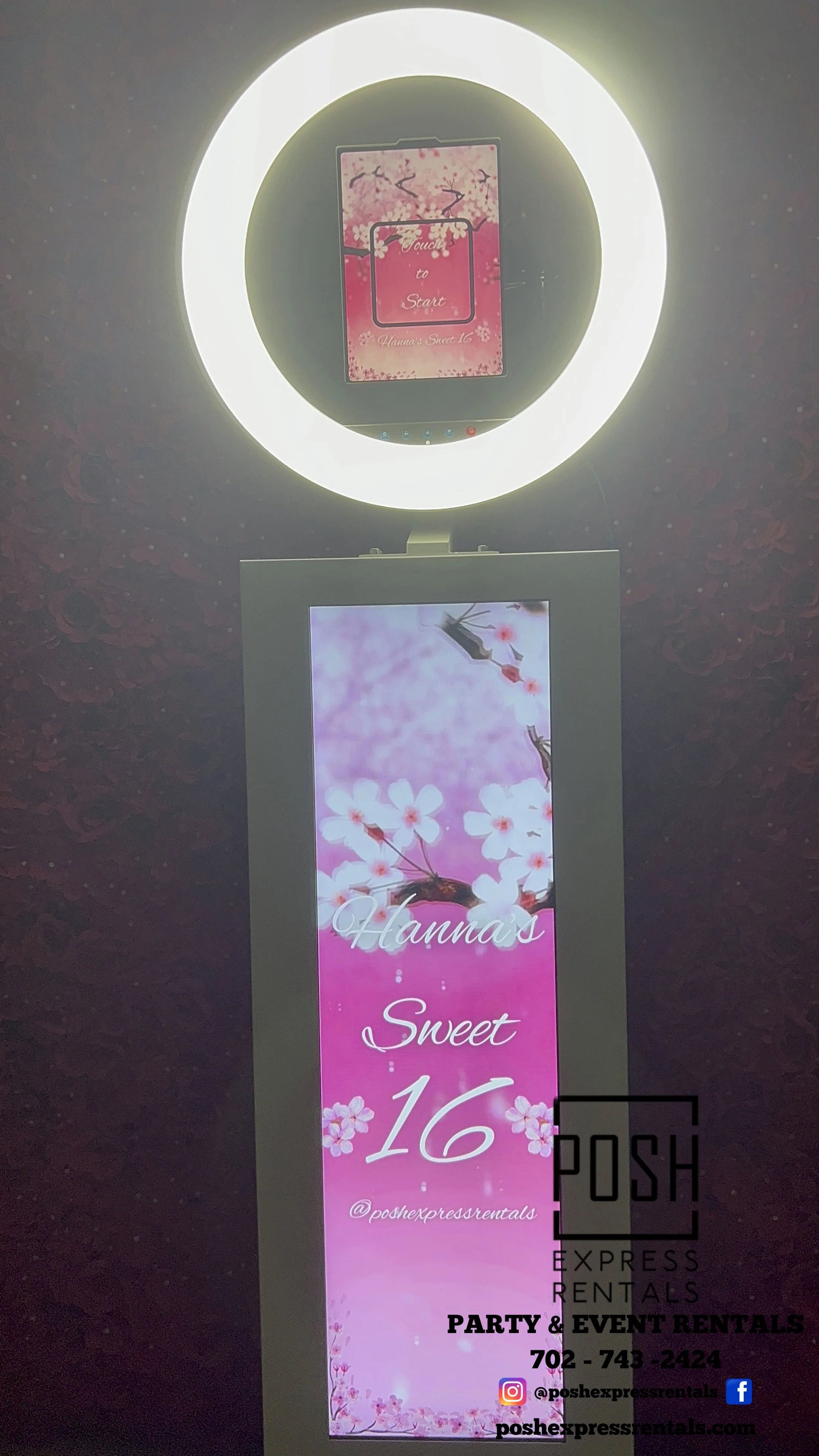 Posh Express Rentals in Las Vegas, Party Rentals, Event Rentals, Wedding Rentals, Photo Booth Rentals, Baby Shower Rentals, Event Rentals, Las Vegas Party Rentals