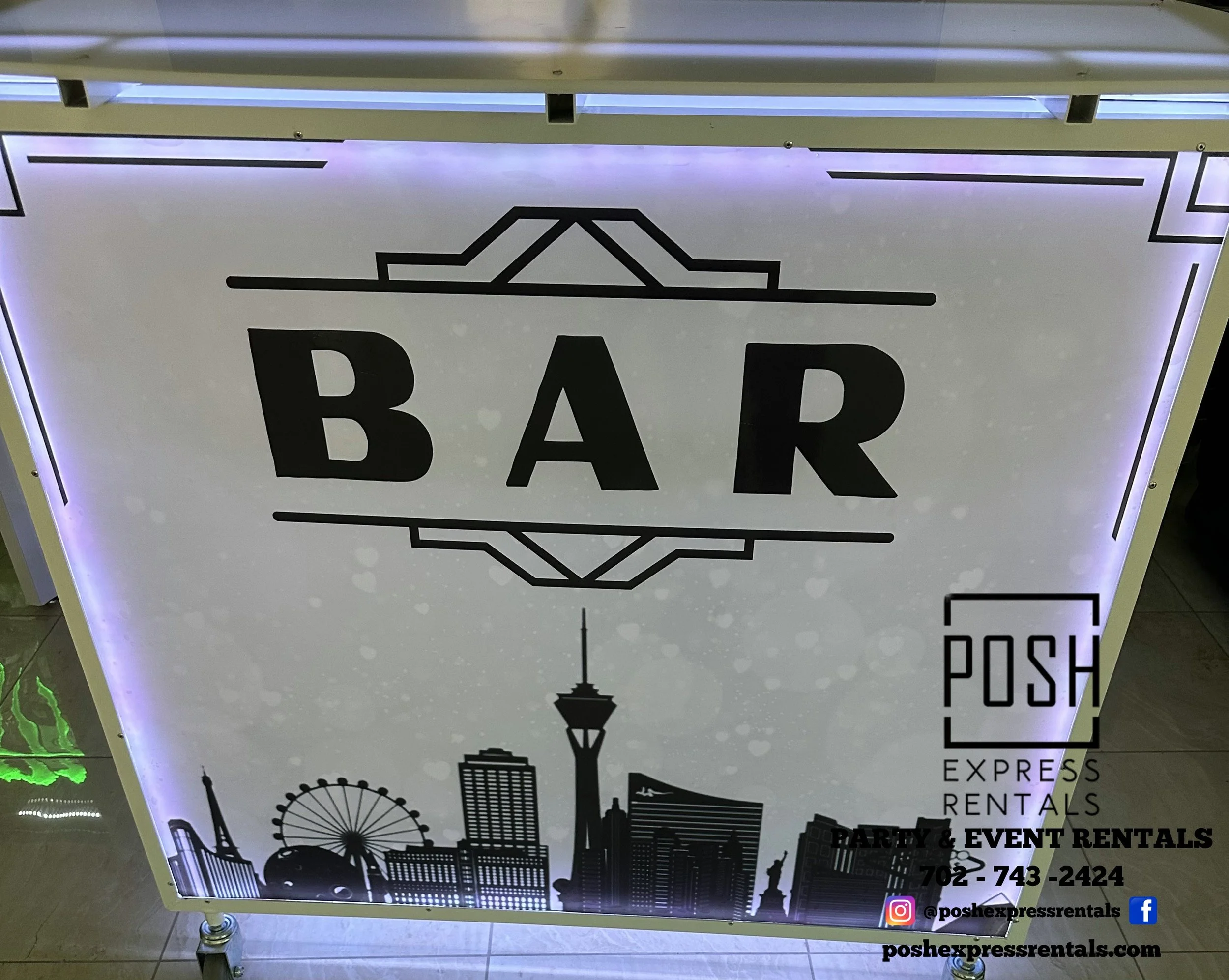 Posh Express Rentals in Las Vegas, Party Rentals, Event Rentals, Wedding Rentals, Photo Booth Rentals, Baby Shower Rentals, Event Rentals, Las Vegas Party Rentals