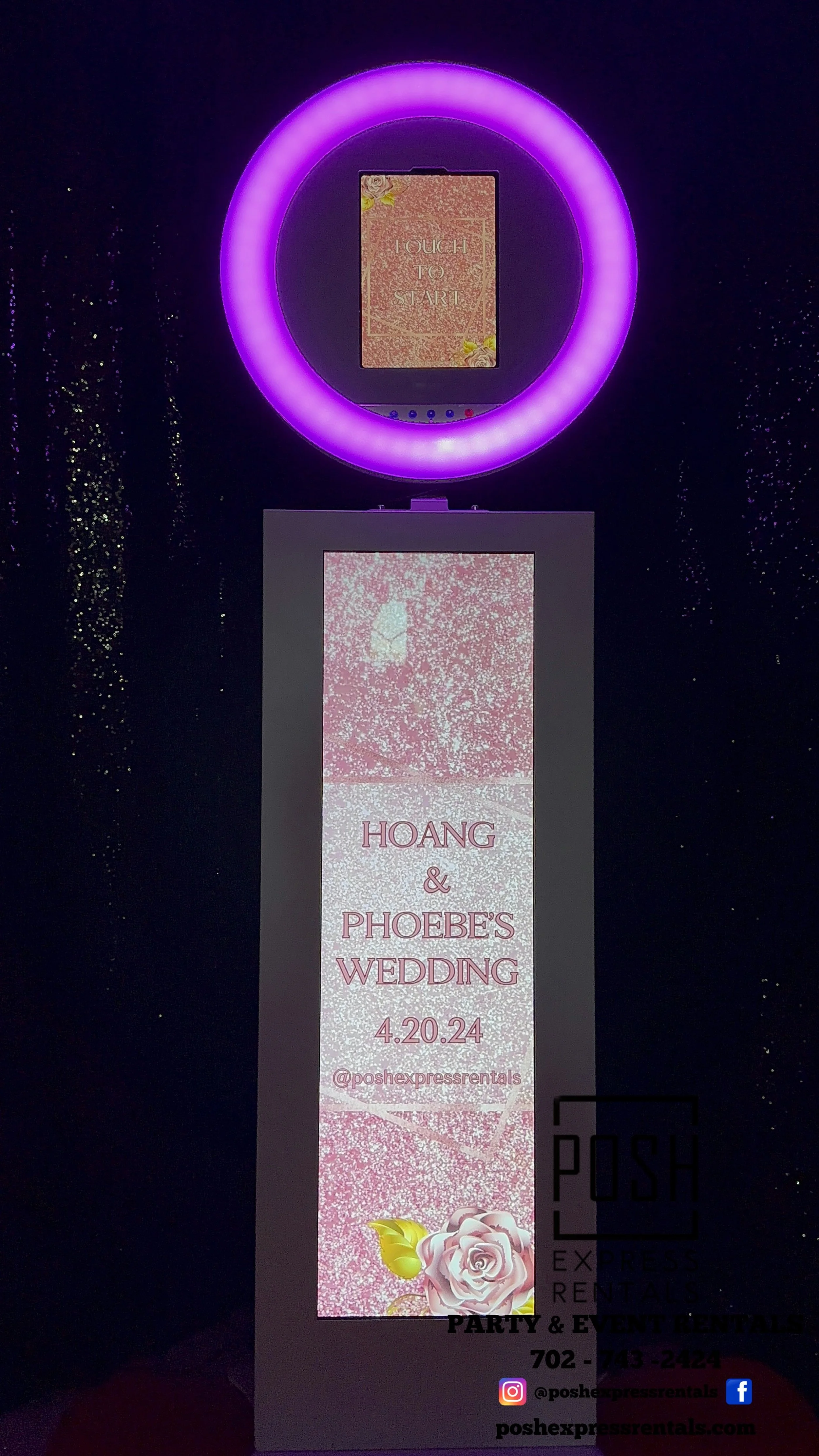 Posh Express Rentals in Las Vegas, Party Rentals, Event Rentals, Wedding Rentals, Photo Booth Rentals, Baby Shower Rentals, Event Rentals, Las Vegas Party Rentals