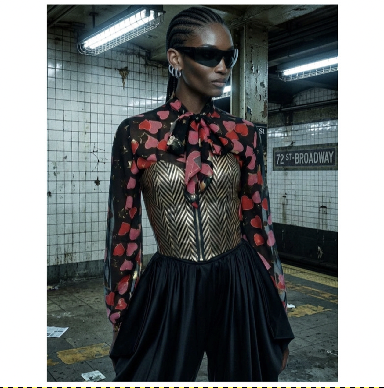 PUSSY BOWTIE | UNISEX SLIM FIT SHIRT  | BLACK HEART