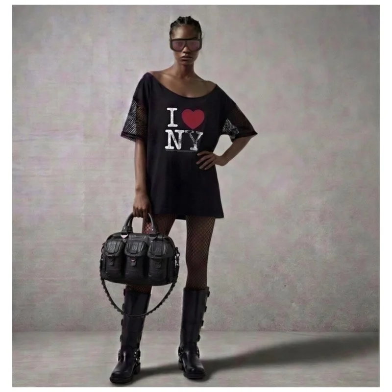 VINTAGE 1990s I LOVE NY OVERSIZED T-SHIRT