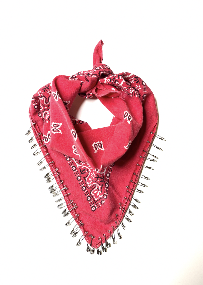 BANDIT VINTAGE RED BANDANA