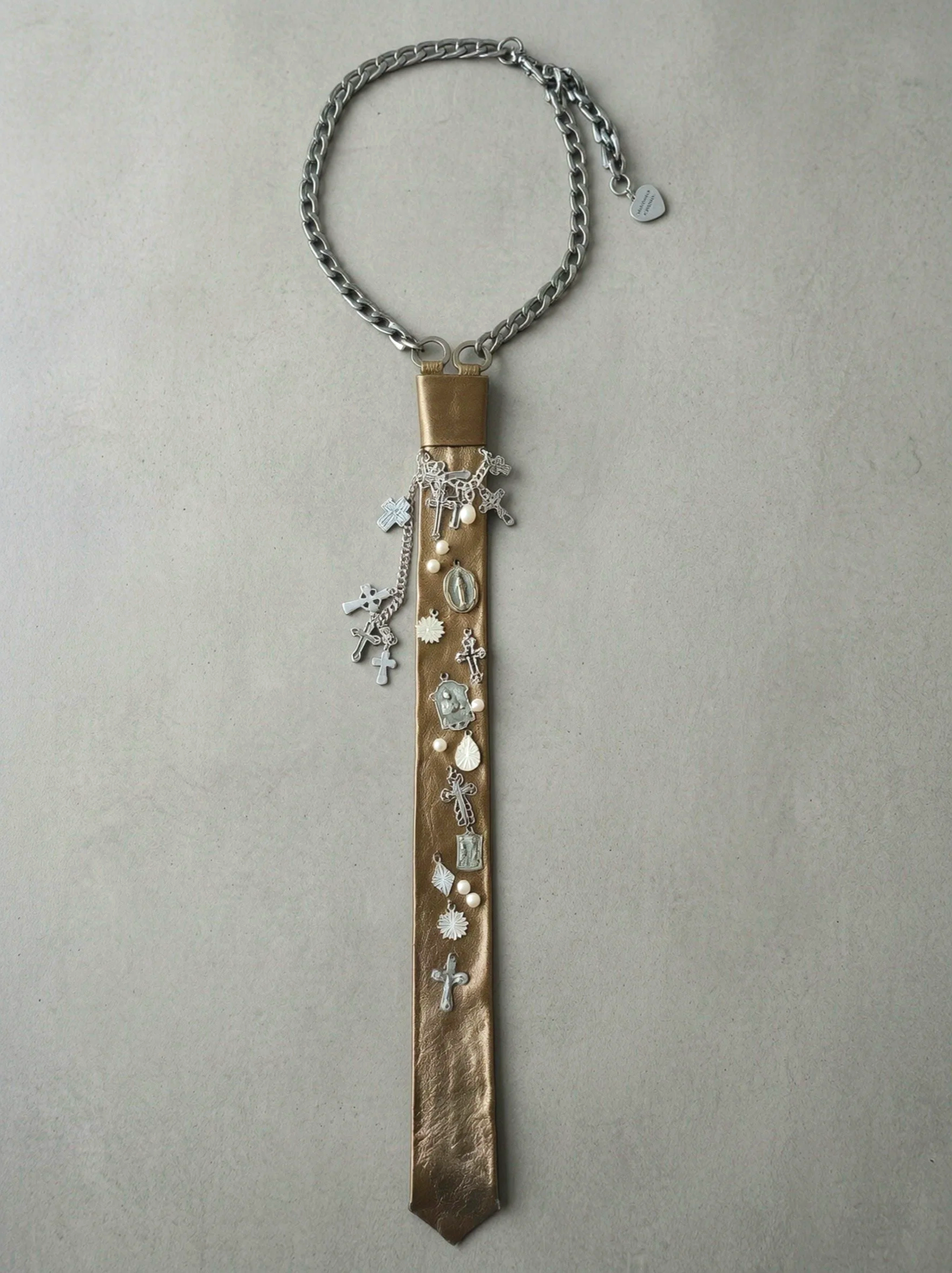 RELIC LEATHER NECKTIE