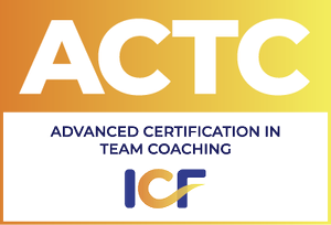ICF Advanced Certification in Team Coaching (ACTC) credential badge