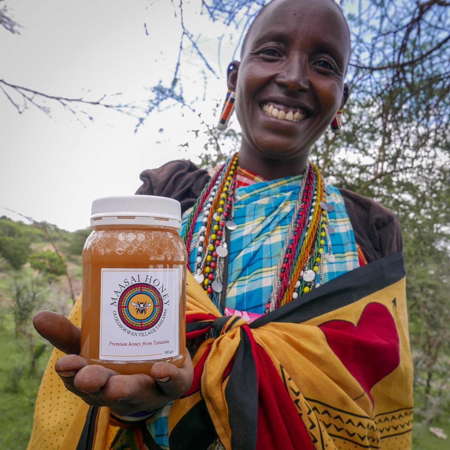 Tomorrow 13th May 2023, please visit us at #Njiro farmers market for our products. We have premium organic honey (Stingless and Stinging honeybees honey (Maasai honey)) originated from Ololosokwan village near Serengeti national park as well as premi