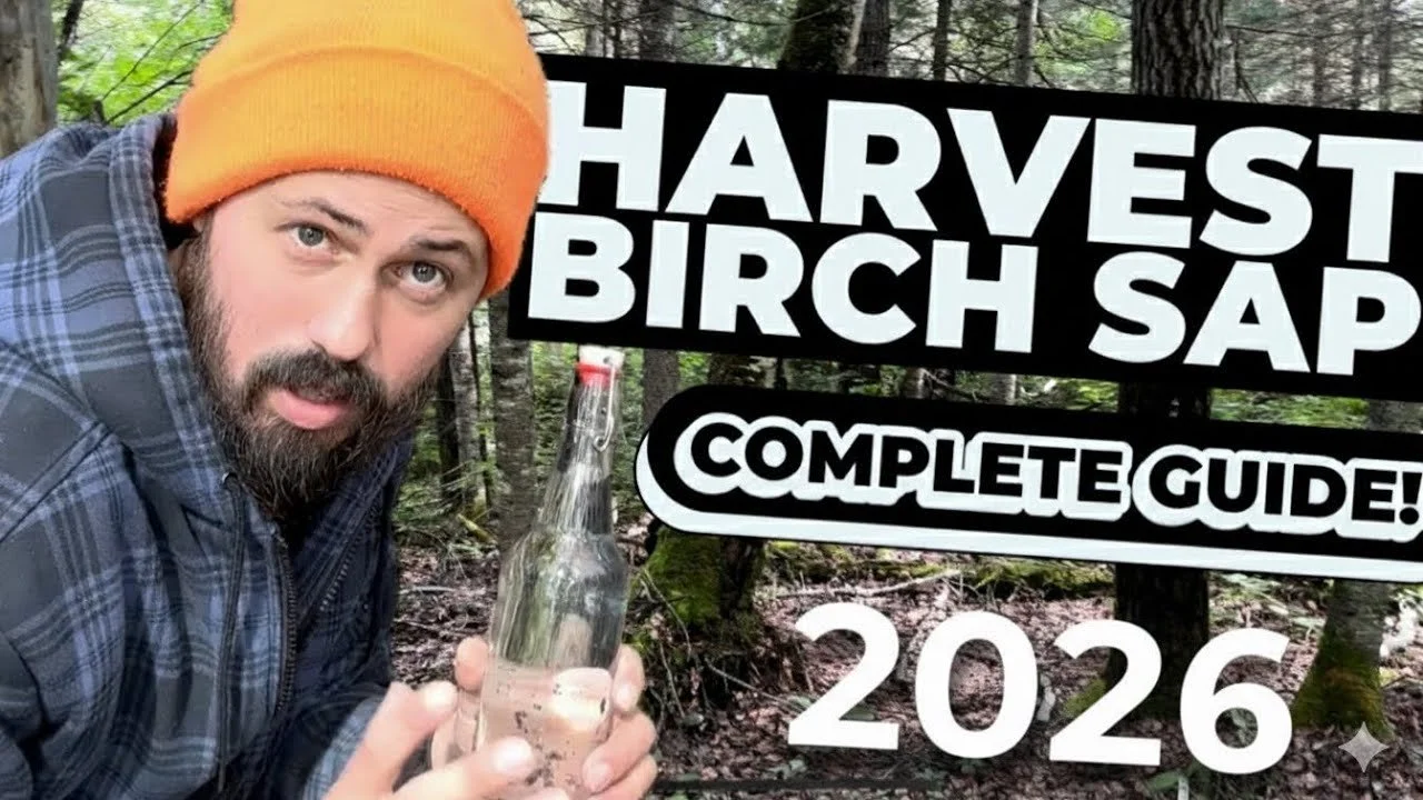 Tapping Birch Trees! Better than Maple?