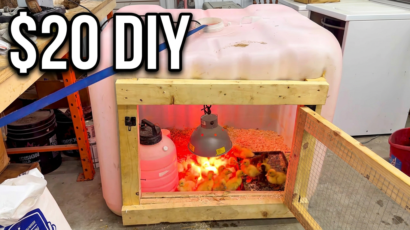 Blog Post Draft: The $20 DIY Livestock Brooder
