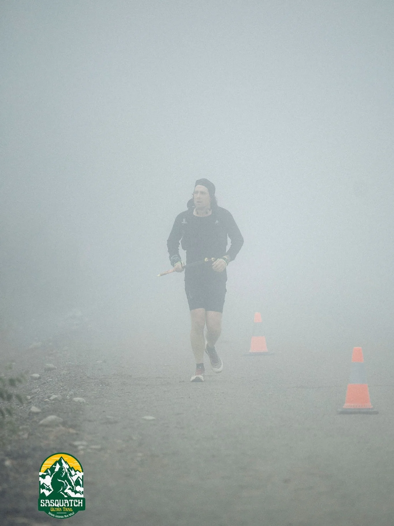 Back to Base Camp like we just survived a side quest!

 Fog level: horror movie 😨
Vibes: We&rsquo;re chillin 😎 

Next June, join us for the 2nd edition of the @sasquatchultra_ 

📸 @benhagkull