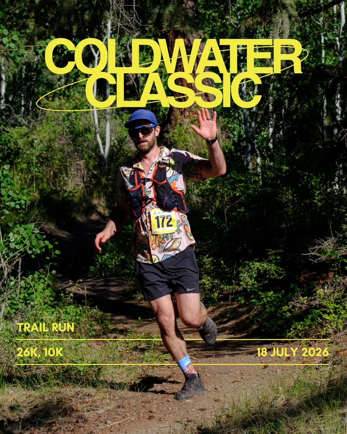 💧Coldwater Classic 💧

🏃&zwj;♂️ 26k, 10k
📆July 18th
📍Merritt, BC

⛺️ Free camping all weekend! 

What&rsquo;s better than a race to celebrate a hot summer day 🔥

#coldwaterclassic #trailrunning #race #bc #canada