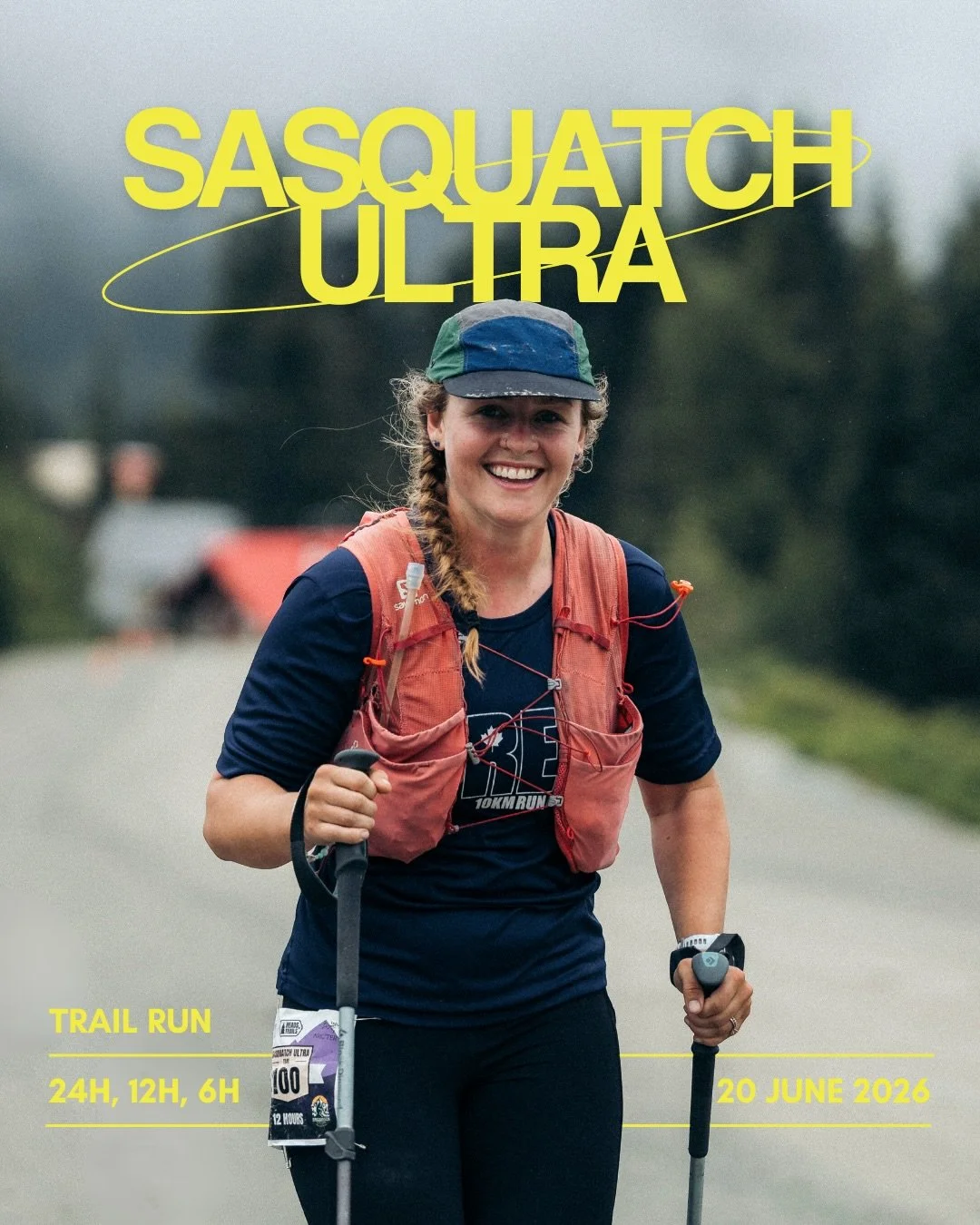 🦶Sasquatch Ultra

June 20th 2026
🏃&zwj;♂️ 24hrs / 12hrs / 6hrs
📍 @sasquatchmountainresort 

Or check out our other races @headsortrails 

#sasquatchultra #trailrunning #headsortrails