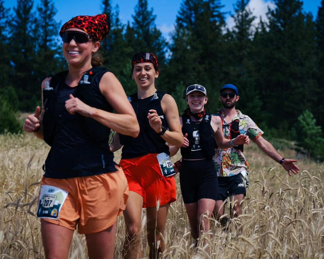 Running the Coldwater Classic trail running race in Merritt British Columbia