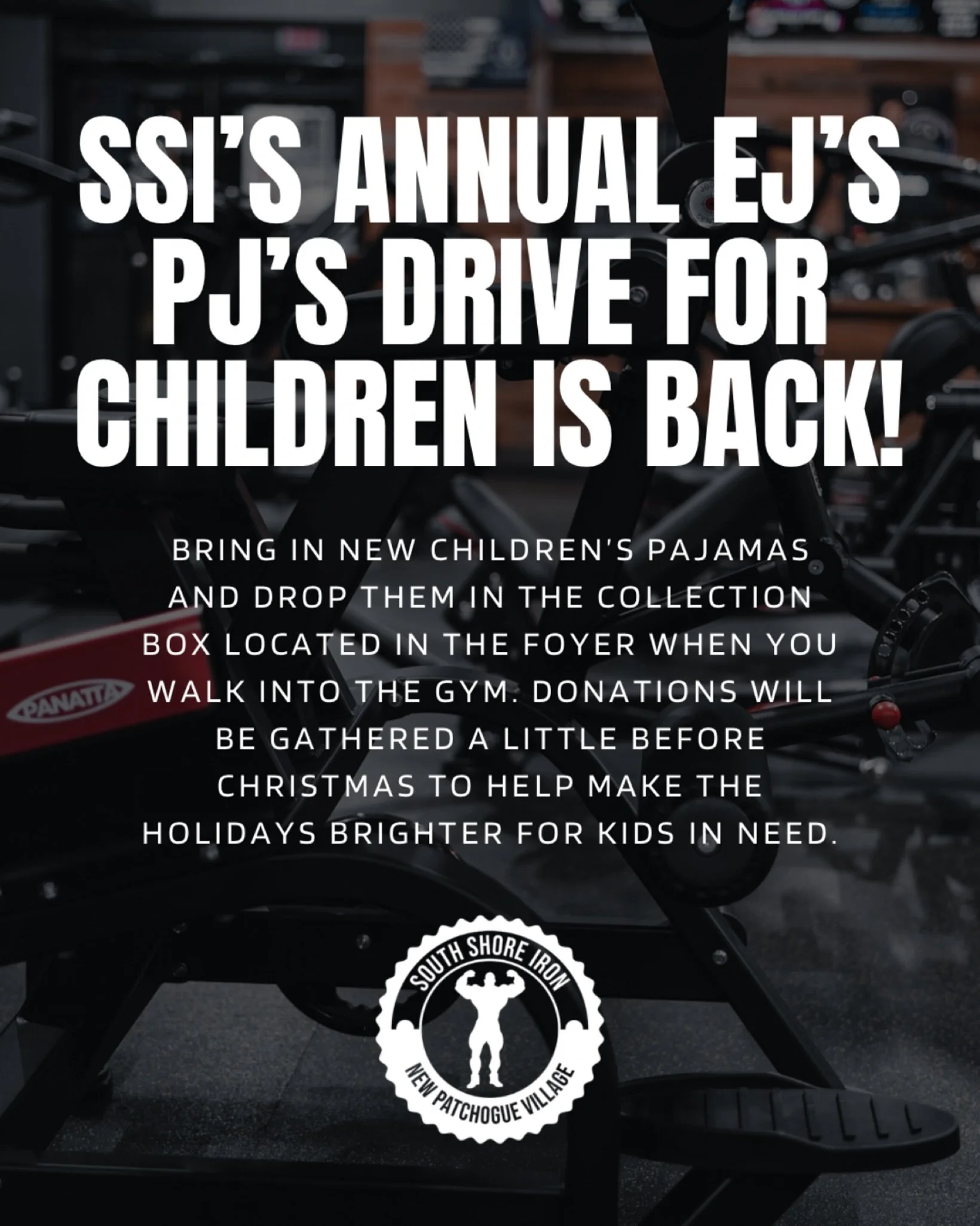 SSI&rsquo;s Annual EJ&rsquo;s PJ&rsquo;s Drive for Children is Back!

We&rsquo;re proud to continue this heartwarming tradition for the 6th year in a row!

Bring in new children&rsquo;s pajamas and drop them in the collection box located in the foyer