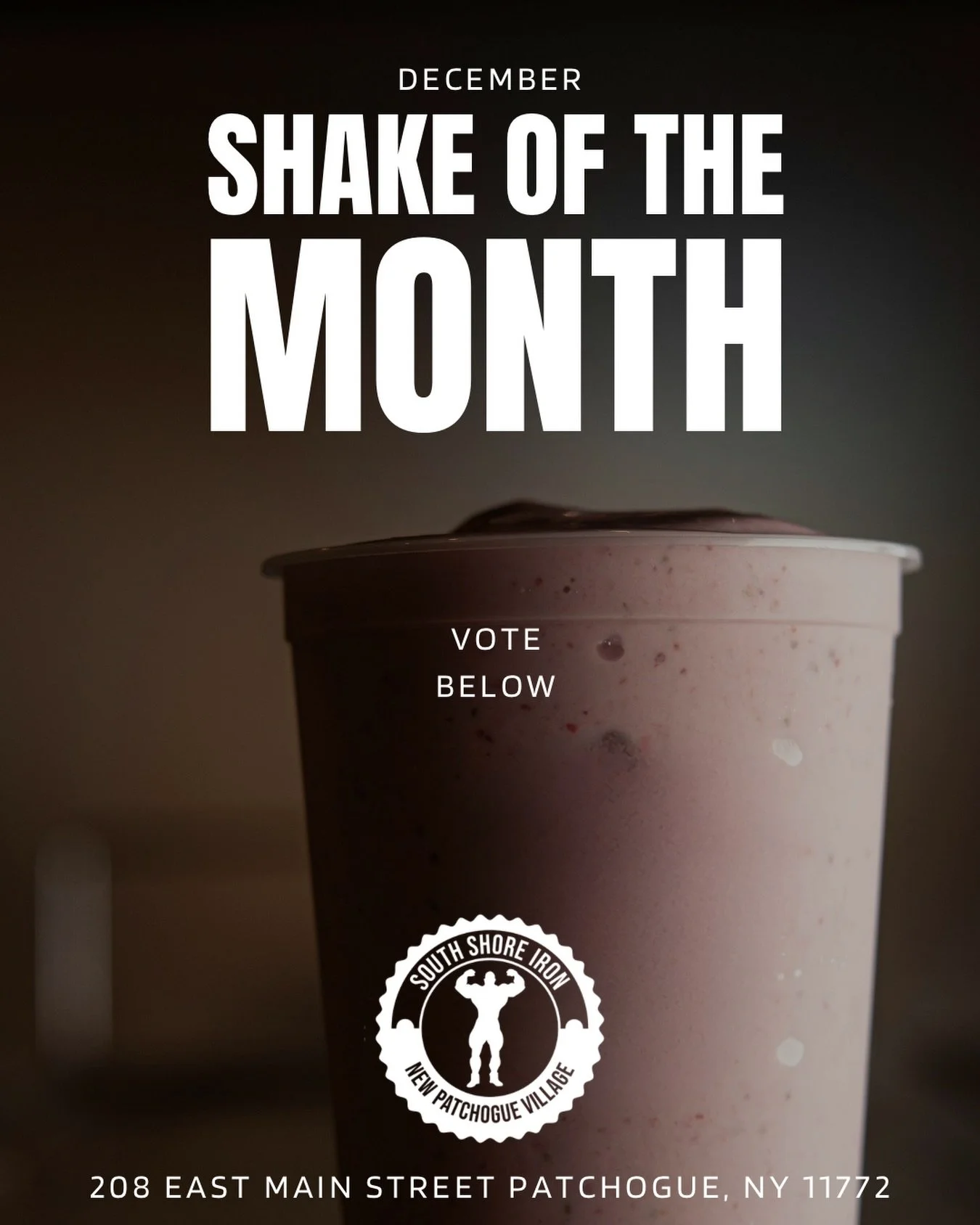 Calling All SSI Members!

We need your help choosing our December Shake of the Month!

Drop your recommendations below and cast your vote!
