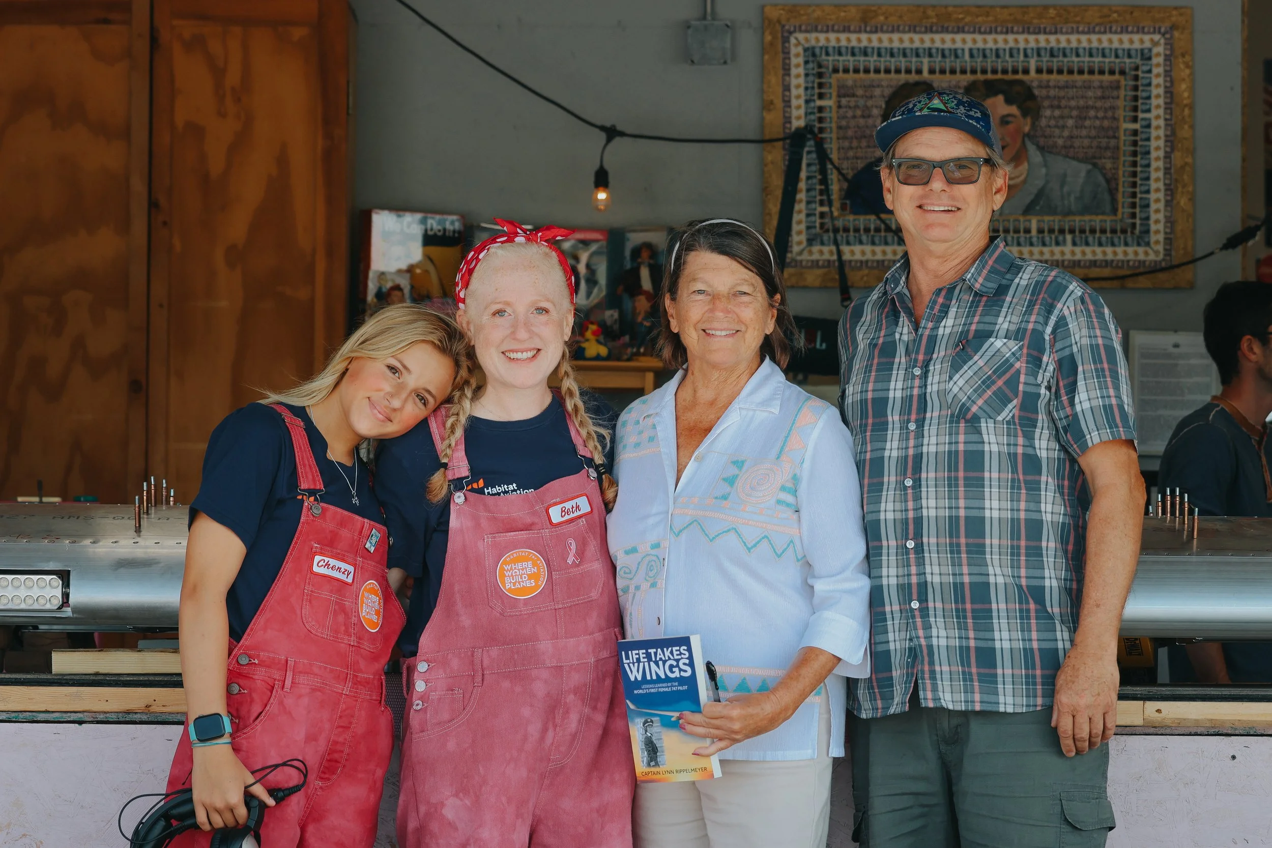 When a Trailblazer Lands in Our Hangar: Captain Lynn Rippelmeyer Visits