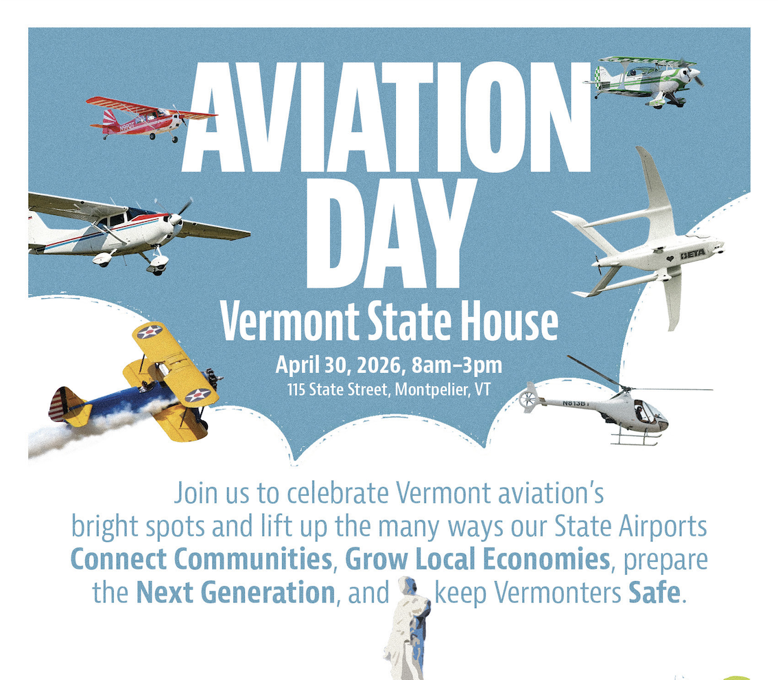 Aviation Day @ VT State House